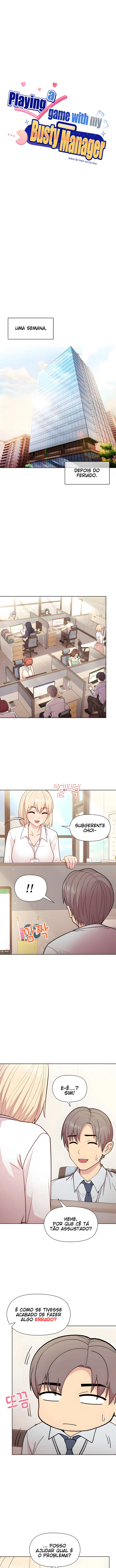 Ler Playing a game with a manager with a big breasts Capitulo 8 Page 2