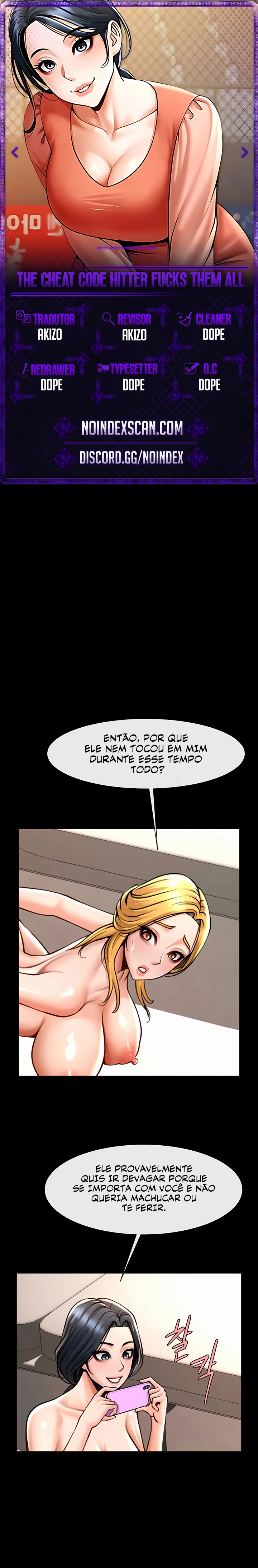 Ler The Cheat Code Hitter Fucks Them All Capitulo 102 Page 1