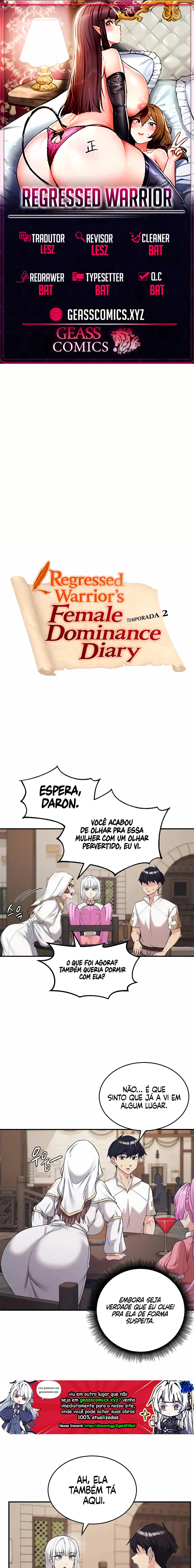 Ler Regressed Warrior’s Female Dominance Diary Capitulo 76 Page 1