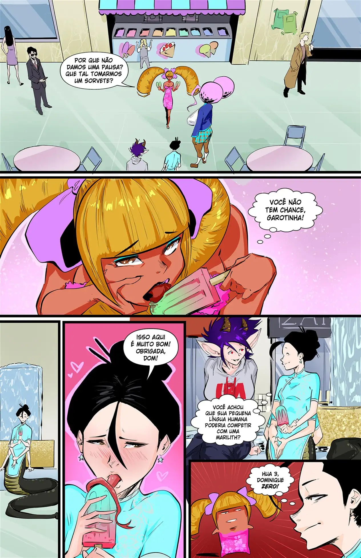 Ler Monster Girl Academy Capitulo 5 Page 12