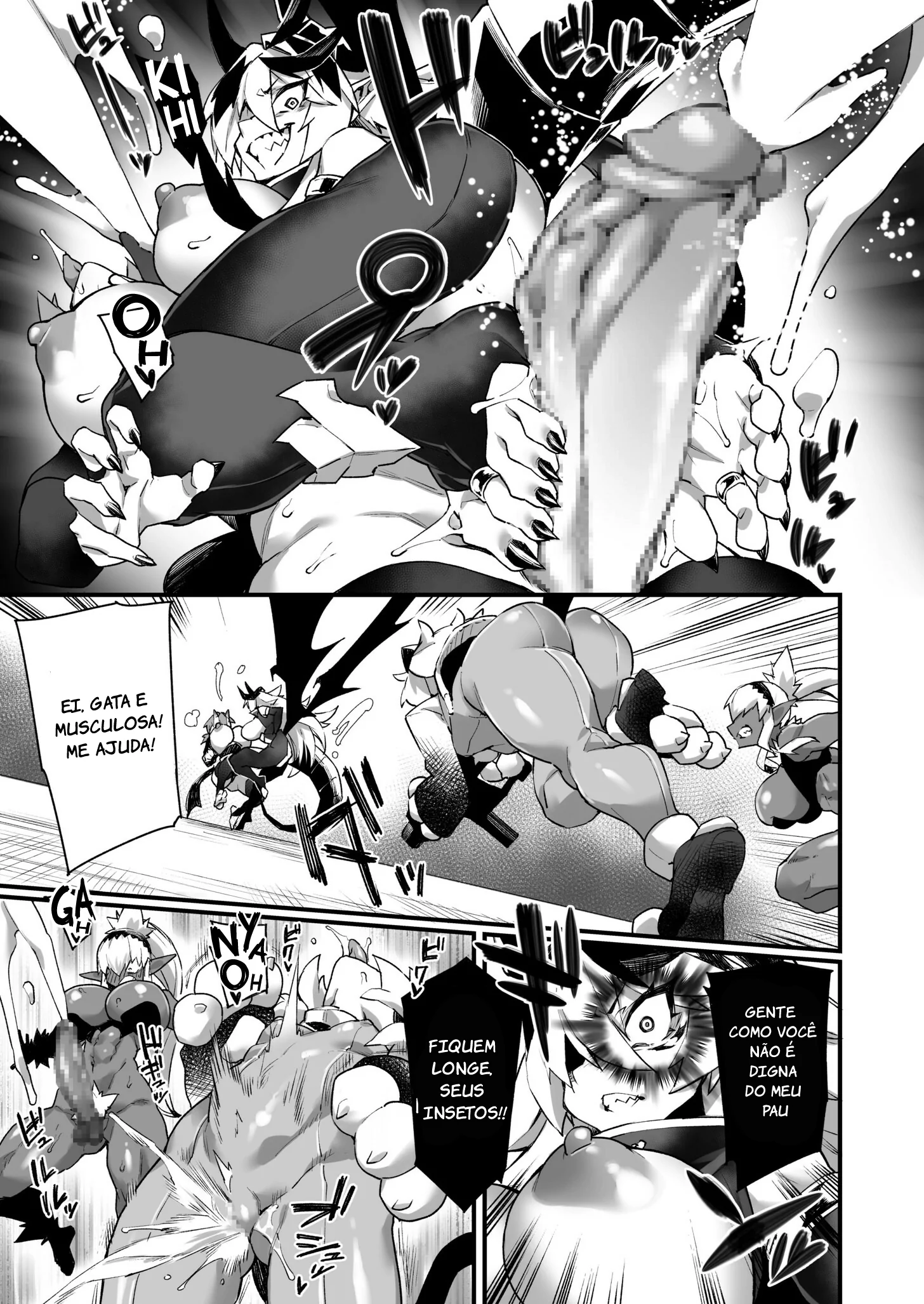 Ler WORLD PENISING ~Futanari Rea Chinpo de Musou Suru~ Capitulo 3 Page 10