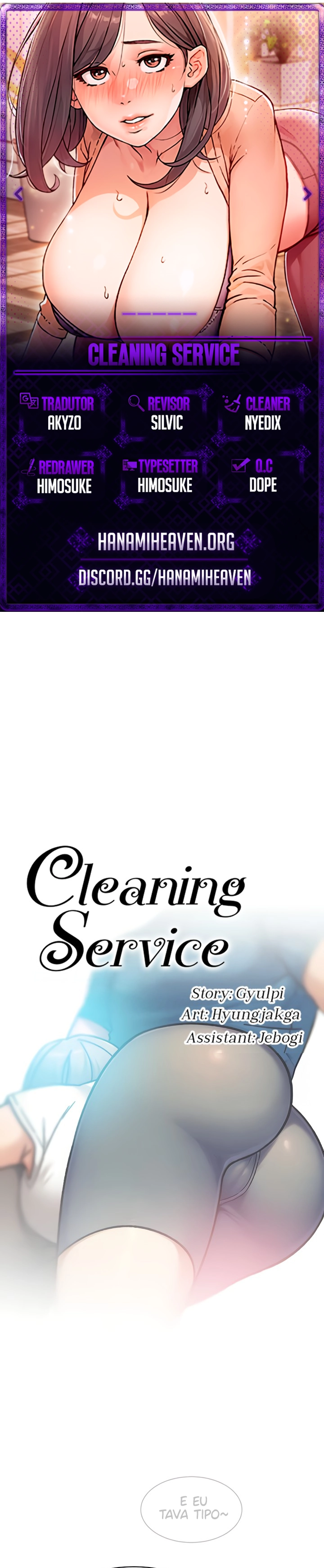 Ler Cleaning service Capitulo 33 Page 1