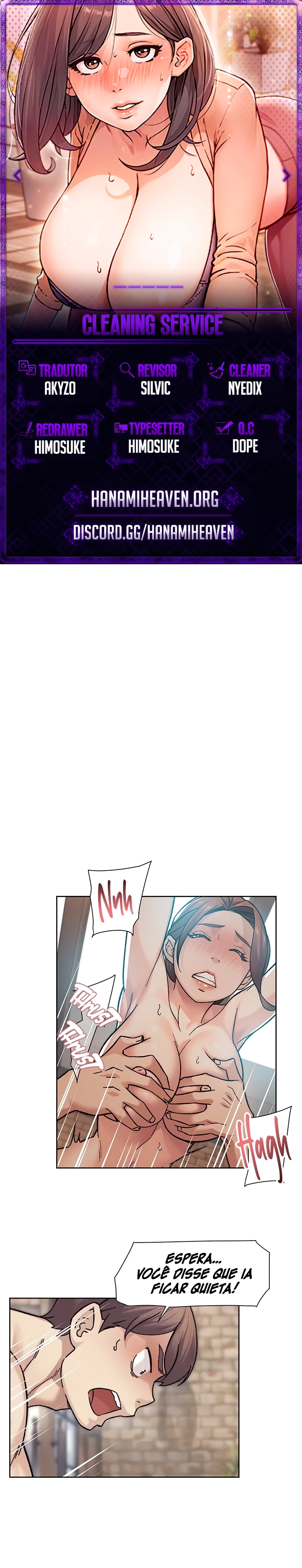 Ler Cleaning service Capitulo 38 Page 1