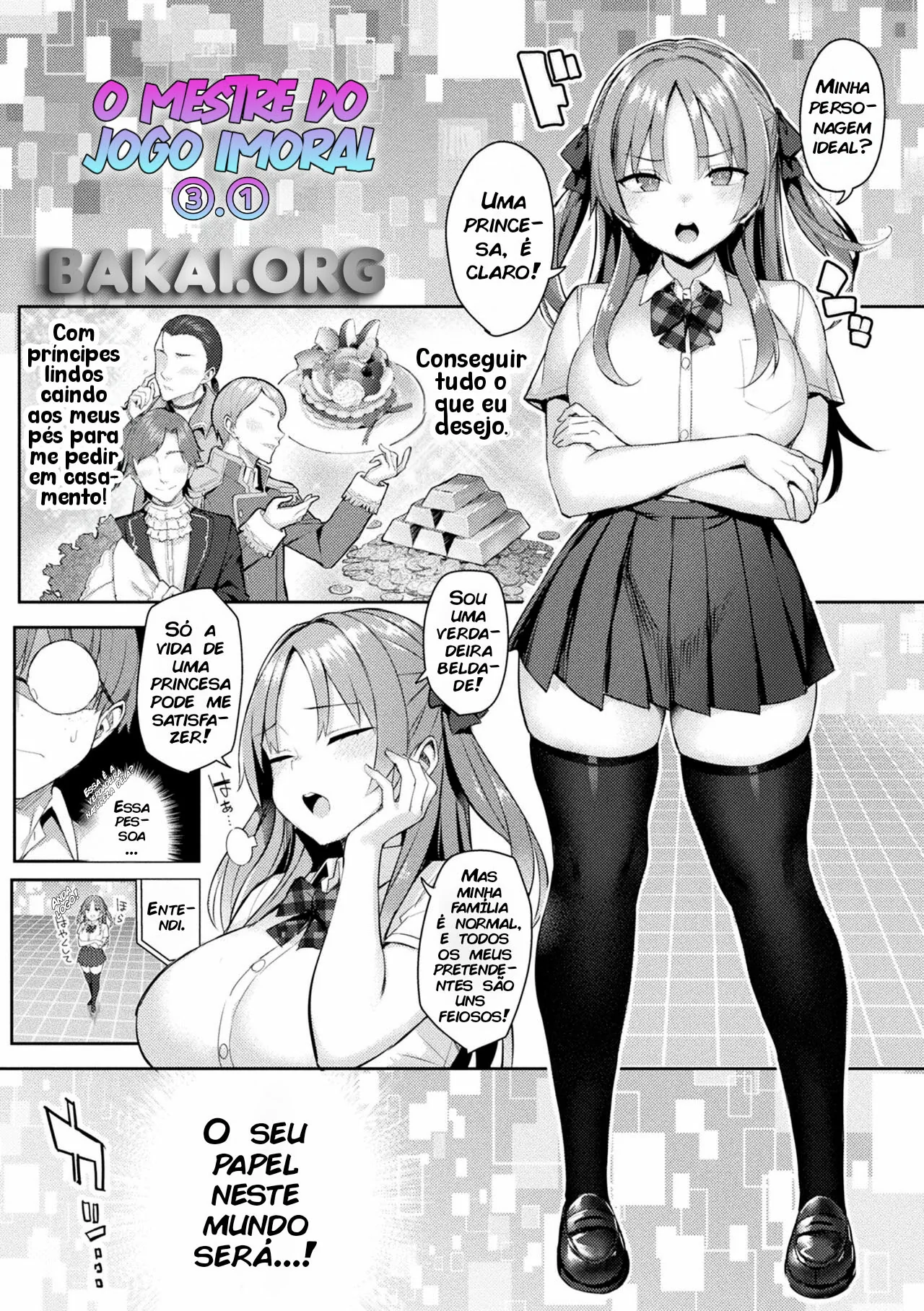 Ler O Mestre do Jogo Imoral Capitulo 3.1 Page 1