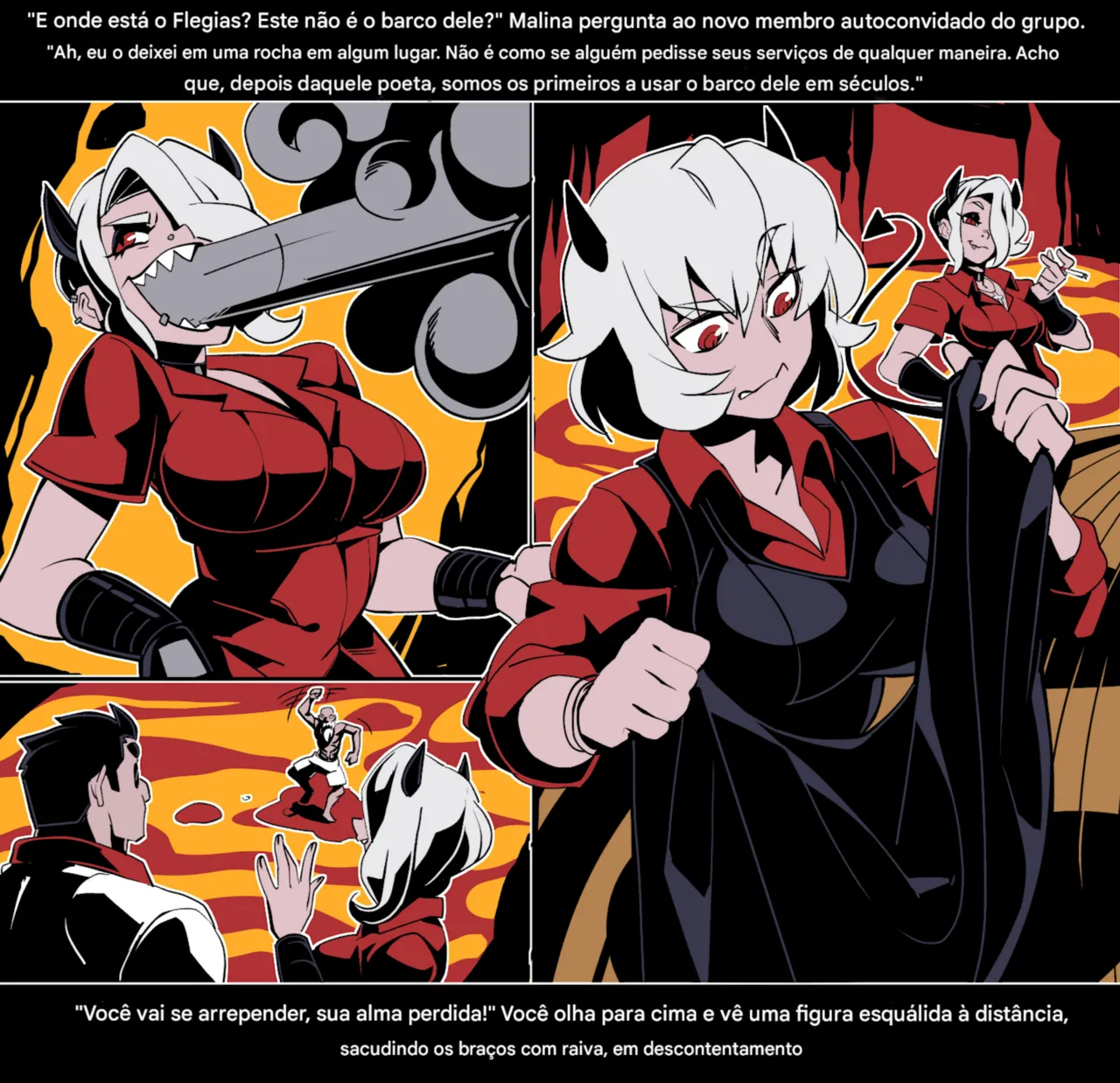 Ler Helltaker Fanart Madness Capitulo 1 Page 104