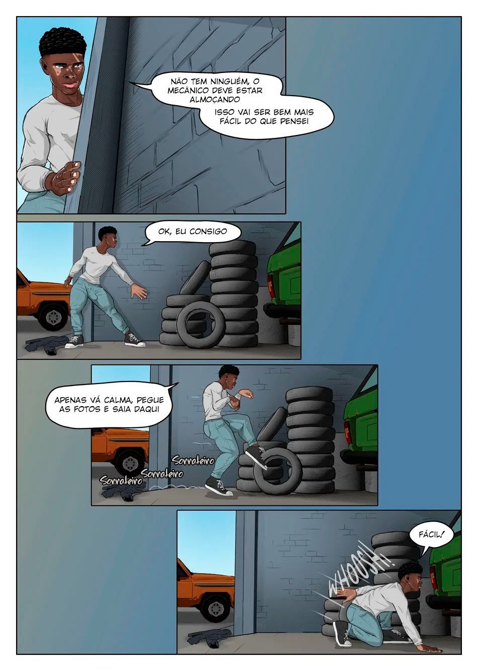 Ler Joshi Aguenta um dos Grandes Capitulo 1 Page 11