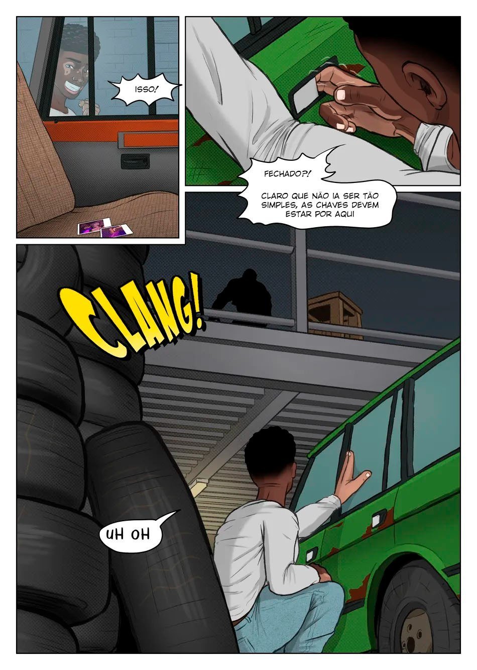Ler Joshi Aguenta um dos Grandes Capitulo 1 Page 12