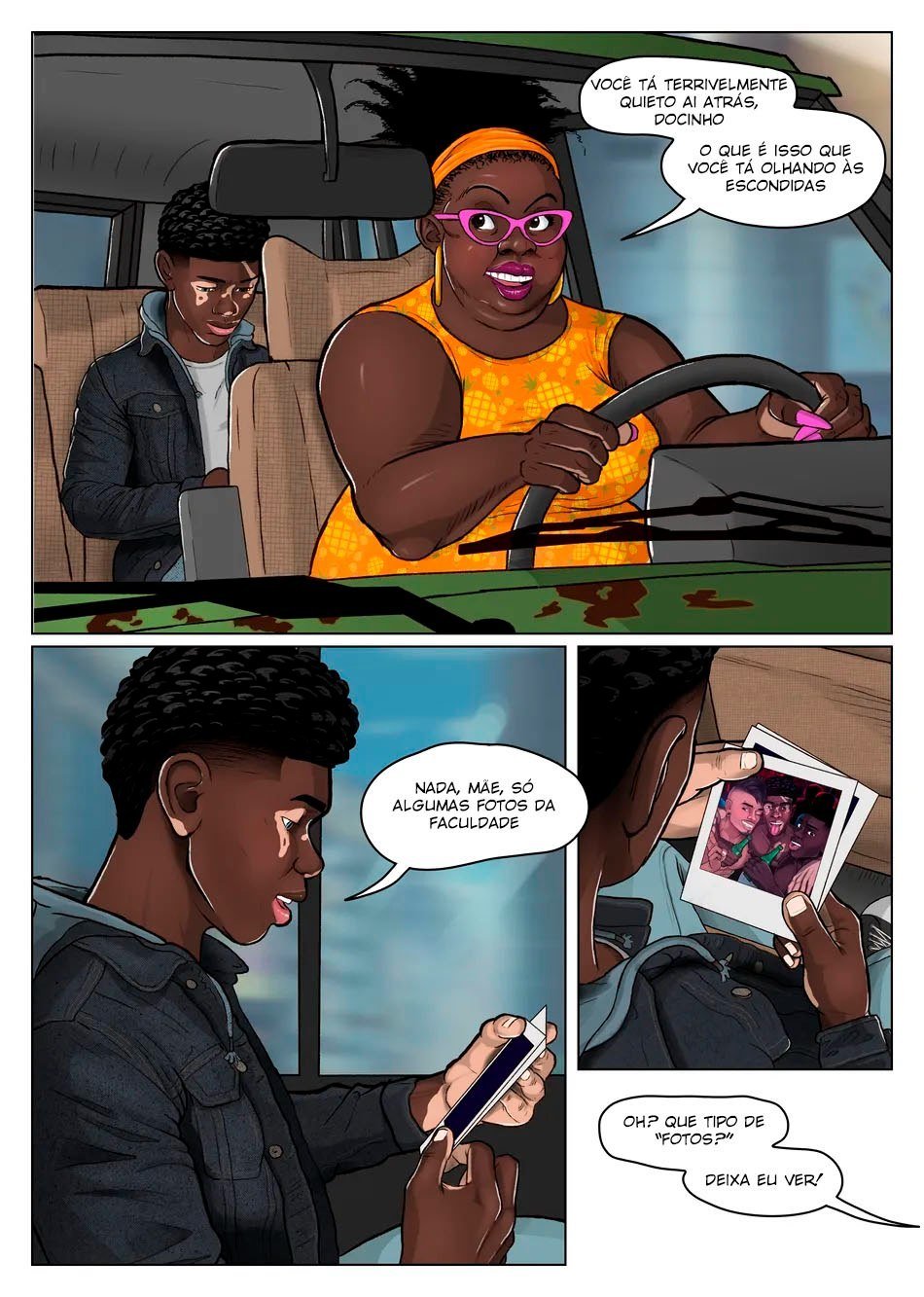 Ler Joshi Aguenta um dos Grandes Capitulo 1 Page 3