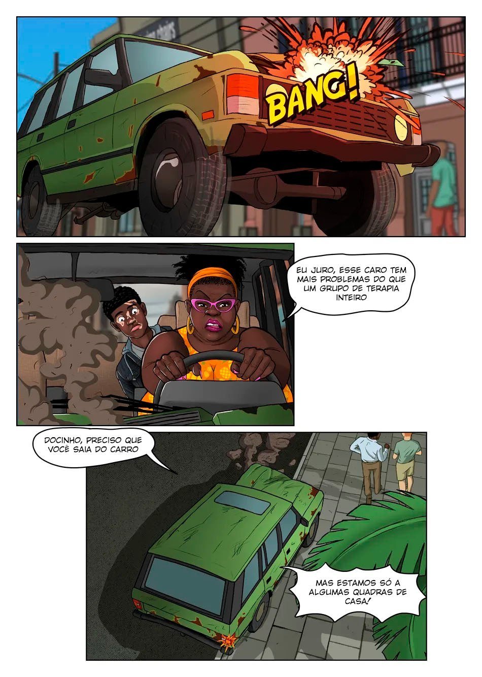 Ler Joshi Aguenta um dos Grandes Capitulo 1 Page 6