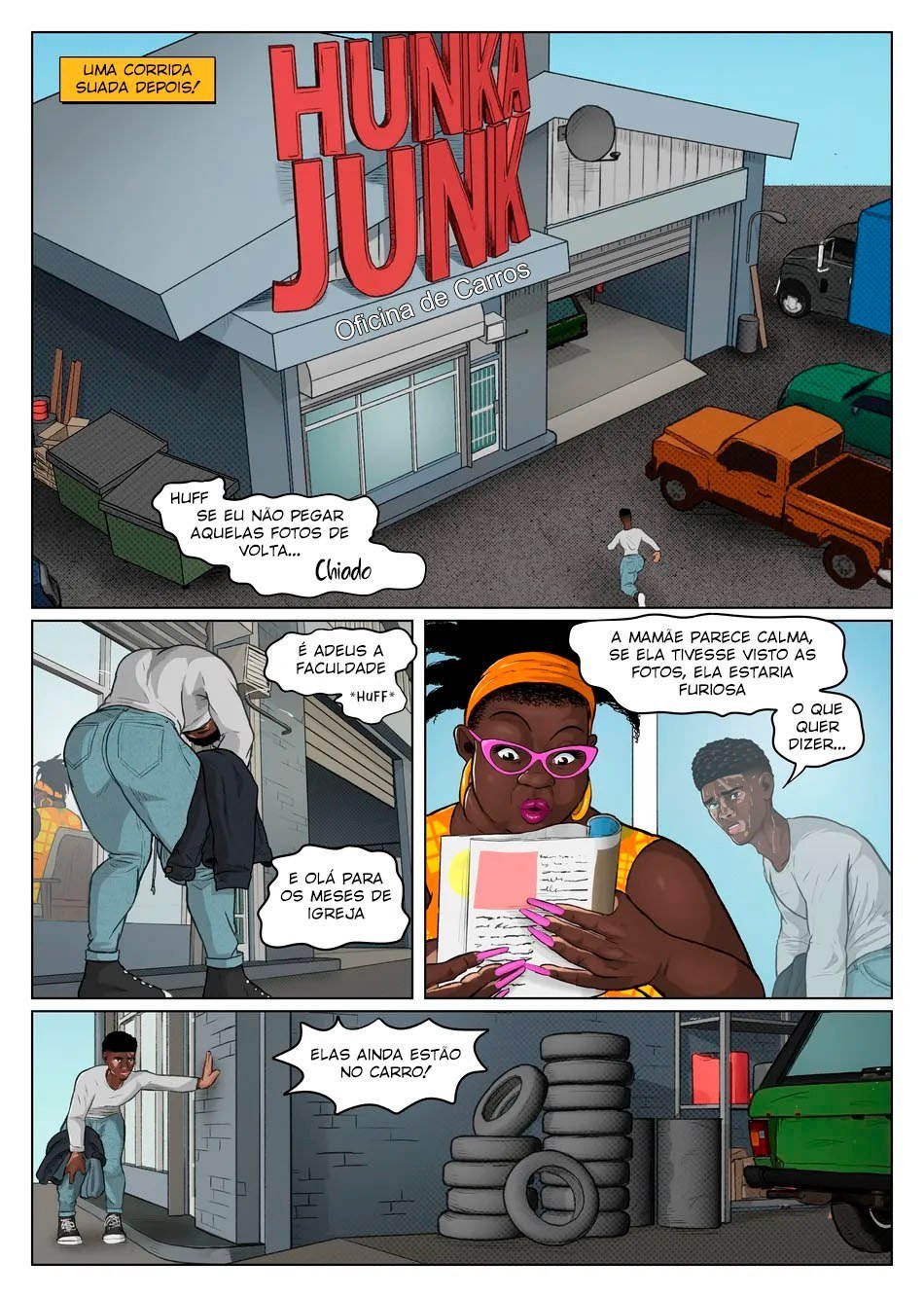 Ler Joshi Aguenta um dos Grandes Capitulo 1 Page 9
