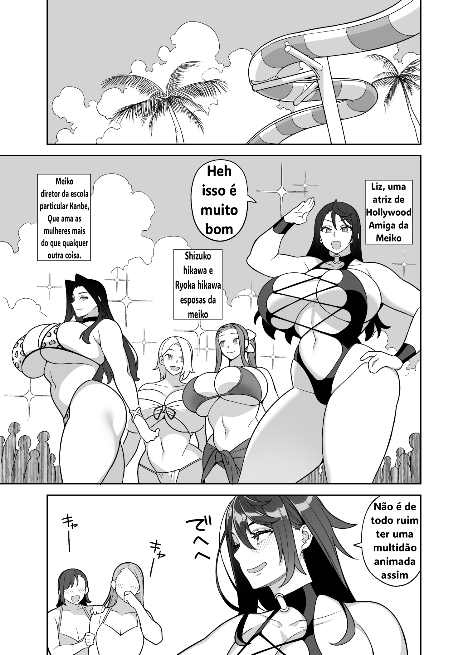 Ler Bakunyuu wa Mana Gakuenchou no Onna Capitulo 10 Page 2