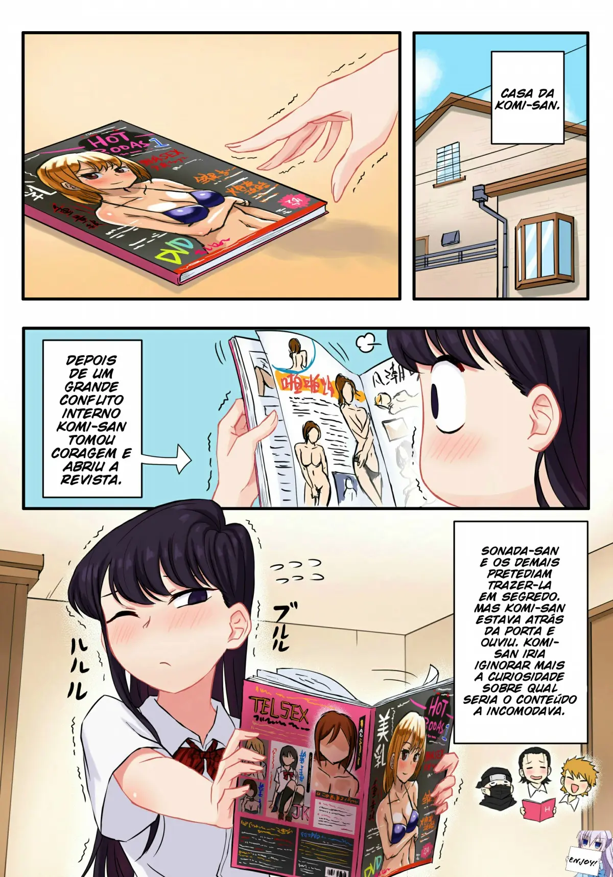 Ler Komi-san wa, H Mousoushou desu. Capitulo 1 Page 2