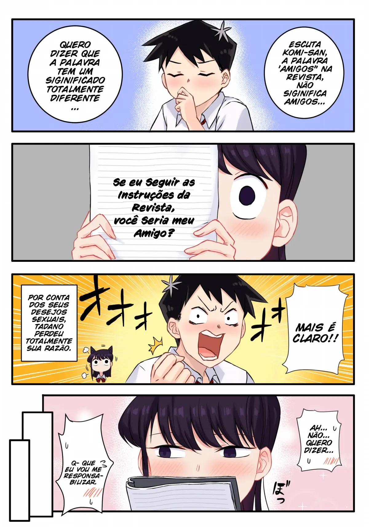 Ler Komi-san wa, H Mousoushou desu. Capitulo 1 Page 6