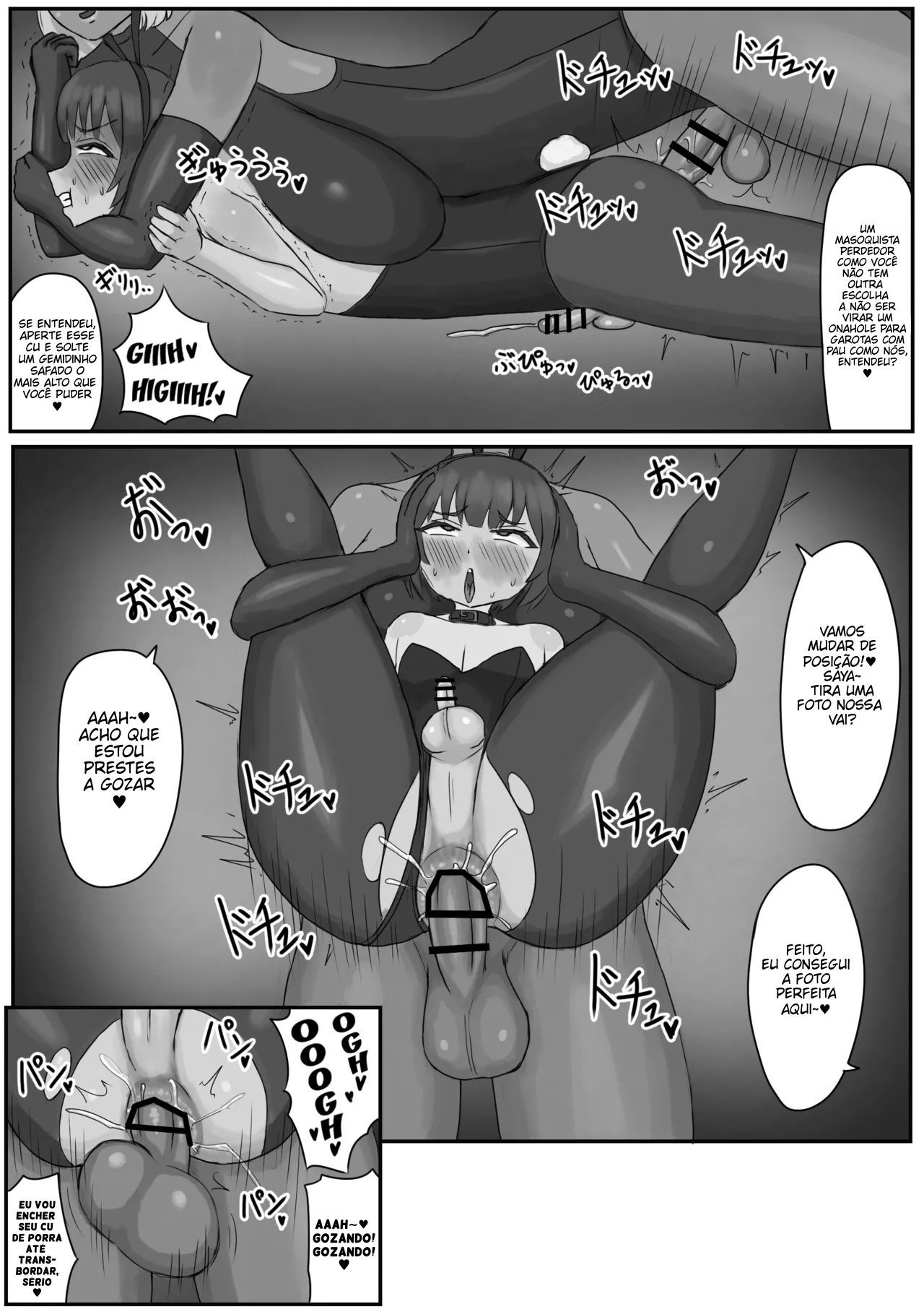 Ler Bunny Josou Danshi ga Succubus Cos no Futanari-tachi ni Mazo Onaho ni Sarechau Hanashi Capitulo 1 Page 31
