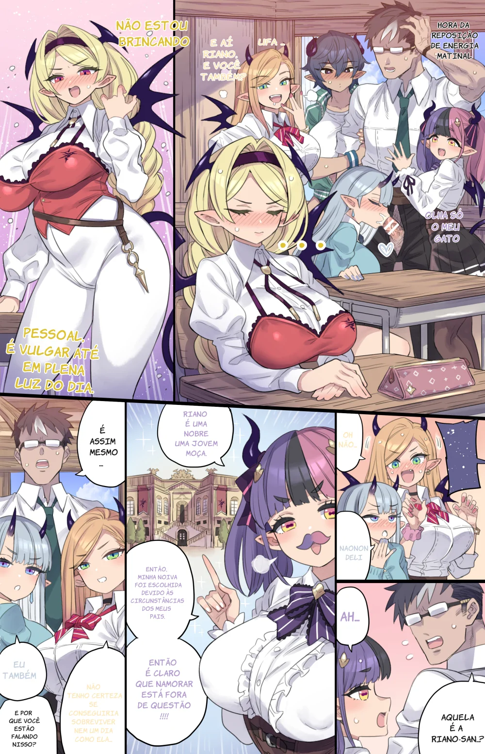 Ler Reijou Succubus no Shojo Sotsugyou Kinenbi Capitulo 1 Page 2