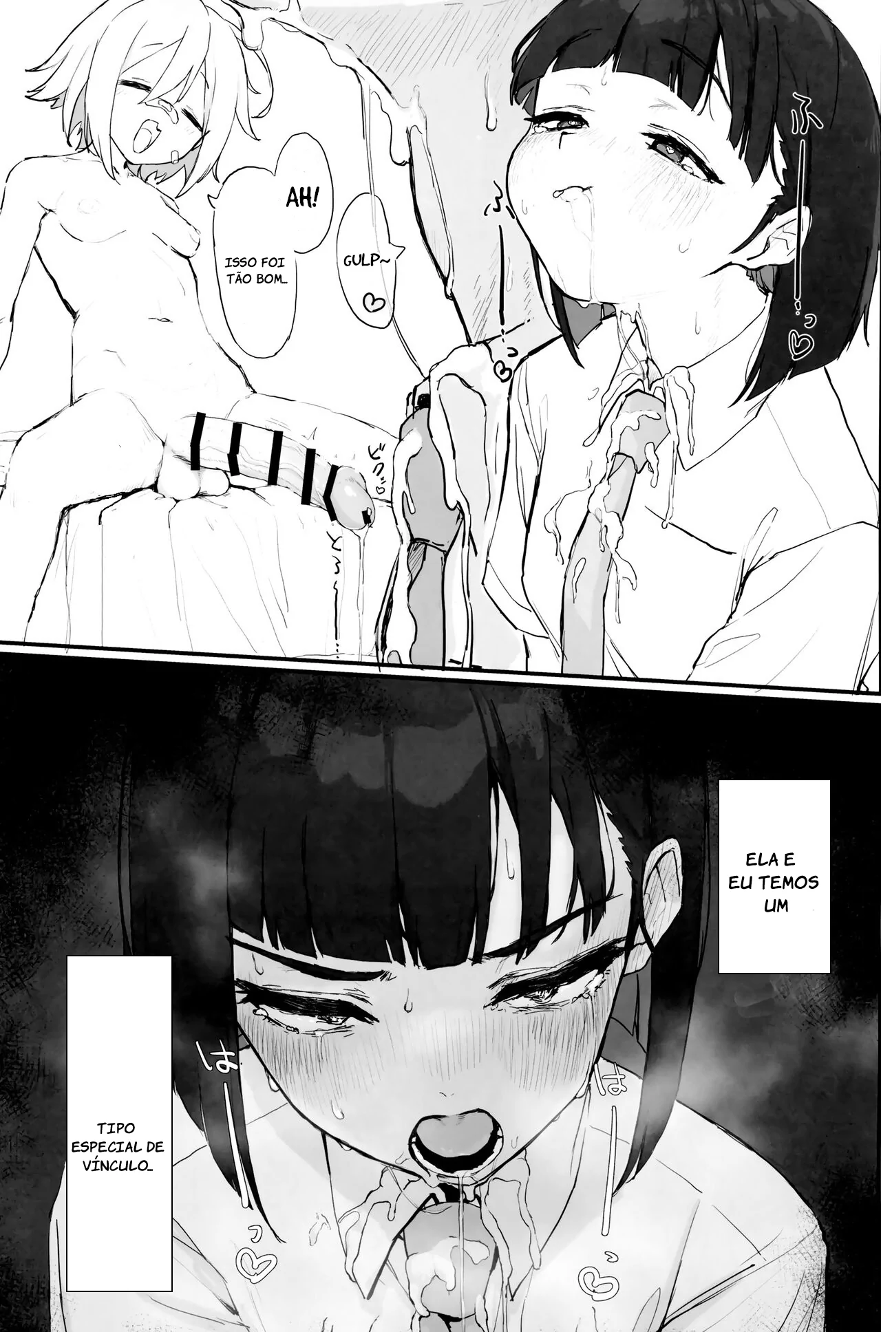 Ler Seishori Oboetate Futanari Chinchin de Musou Shite iru Self o Zettai ni Tomete Miseru Capitulo 1 Page 10