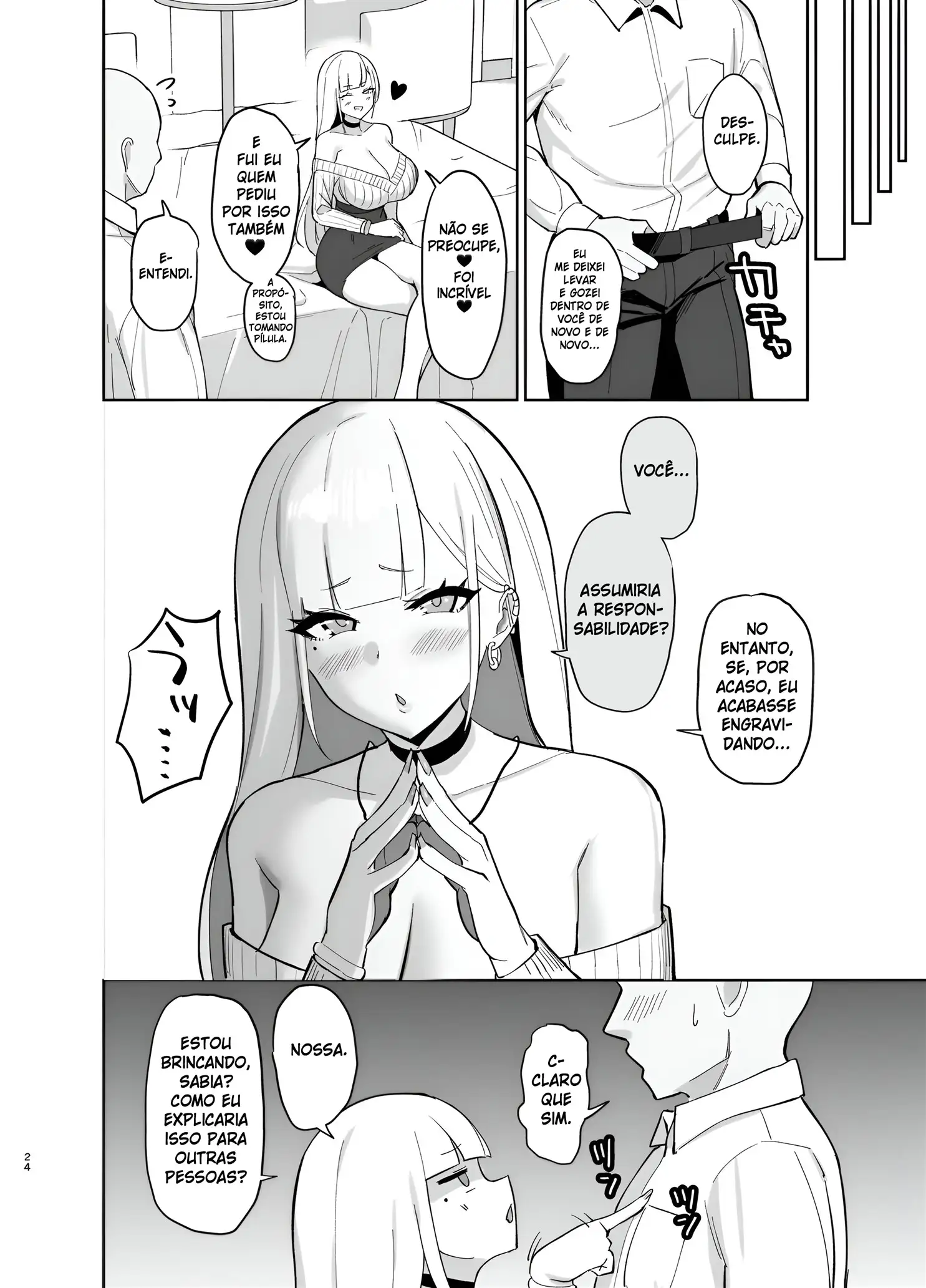 Ler Ecchi Na Gal JK Ni Iyasaretai Yatsu. Capitulo 1 Page 23