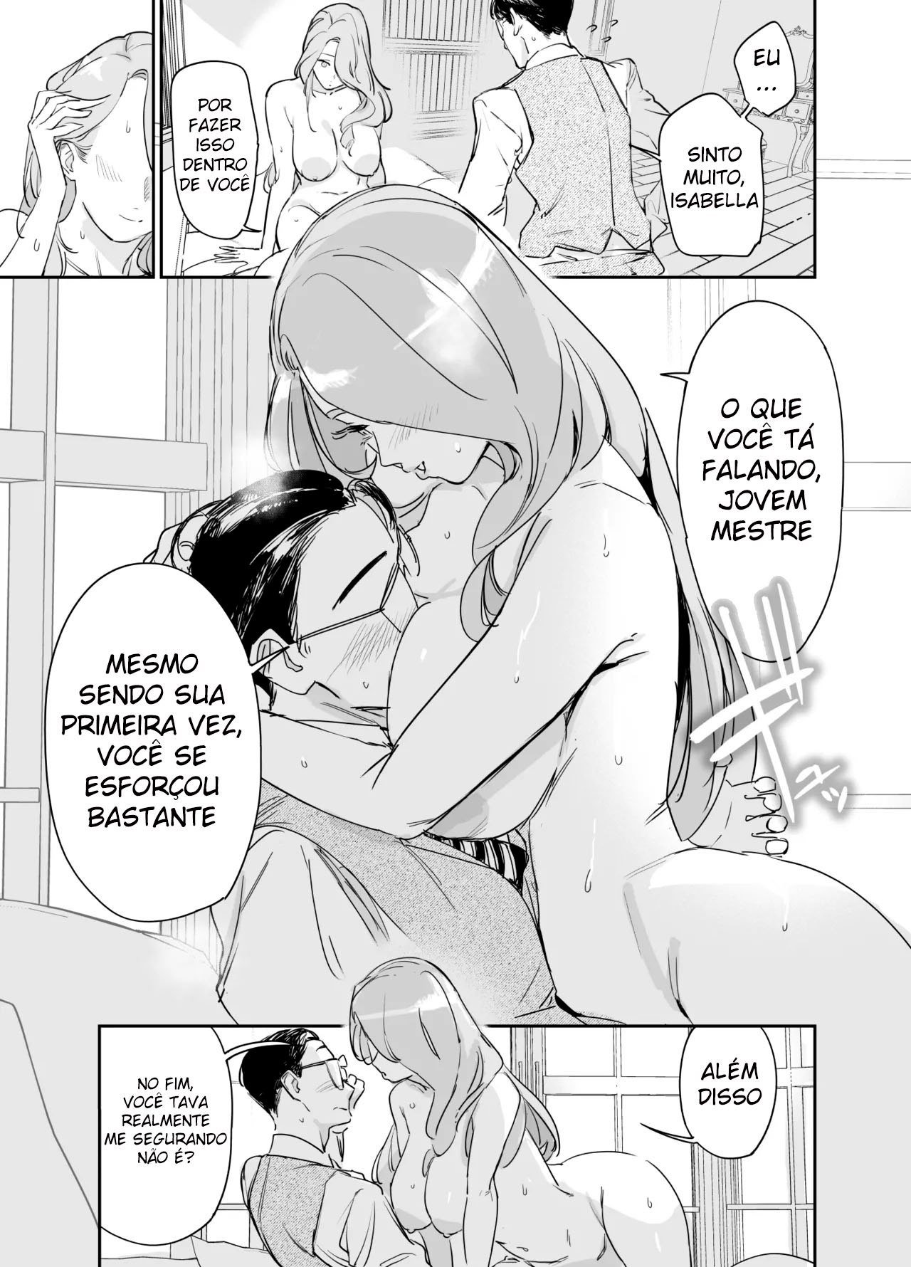 Ler A Primeira Vez Com Minha Empregada Isabella ~Se Deseja Meu Leite, Por Favor Me Engravide ~ Capitulo 1 Page 39