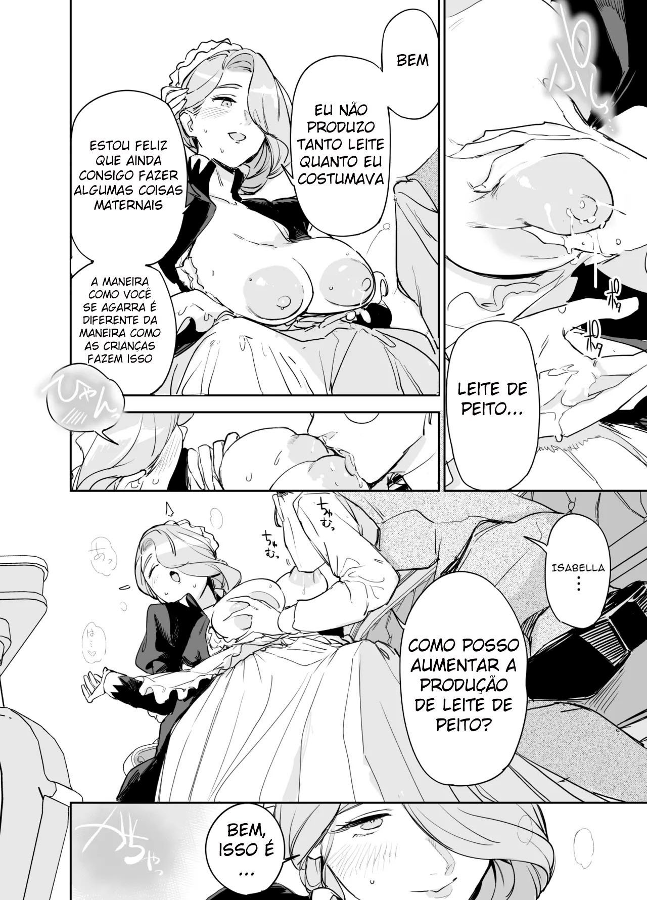 Ler A Primeira Vez Com Minha Empregada Isabella ~Se Deseja Meu Leite, Por Favor Me Engravide ~ Capitulo 1 Page 42