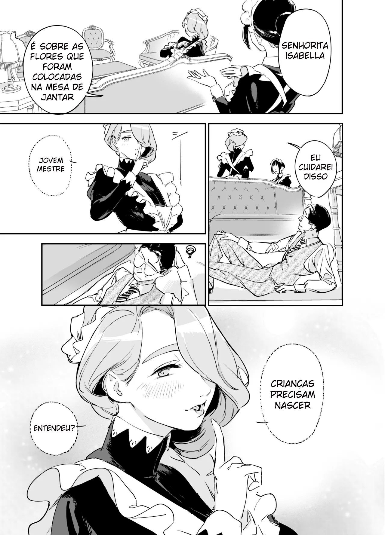 Ler A Primeira Vez Com Minha Empregada Isabella ~Se Deseja Meu Leite, Por Favor Me Engravide ~ Capitulo 1 Page 43