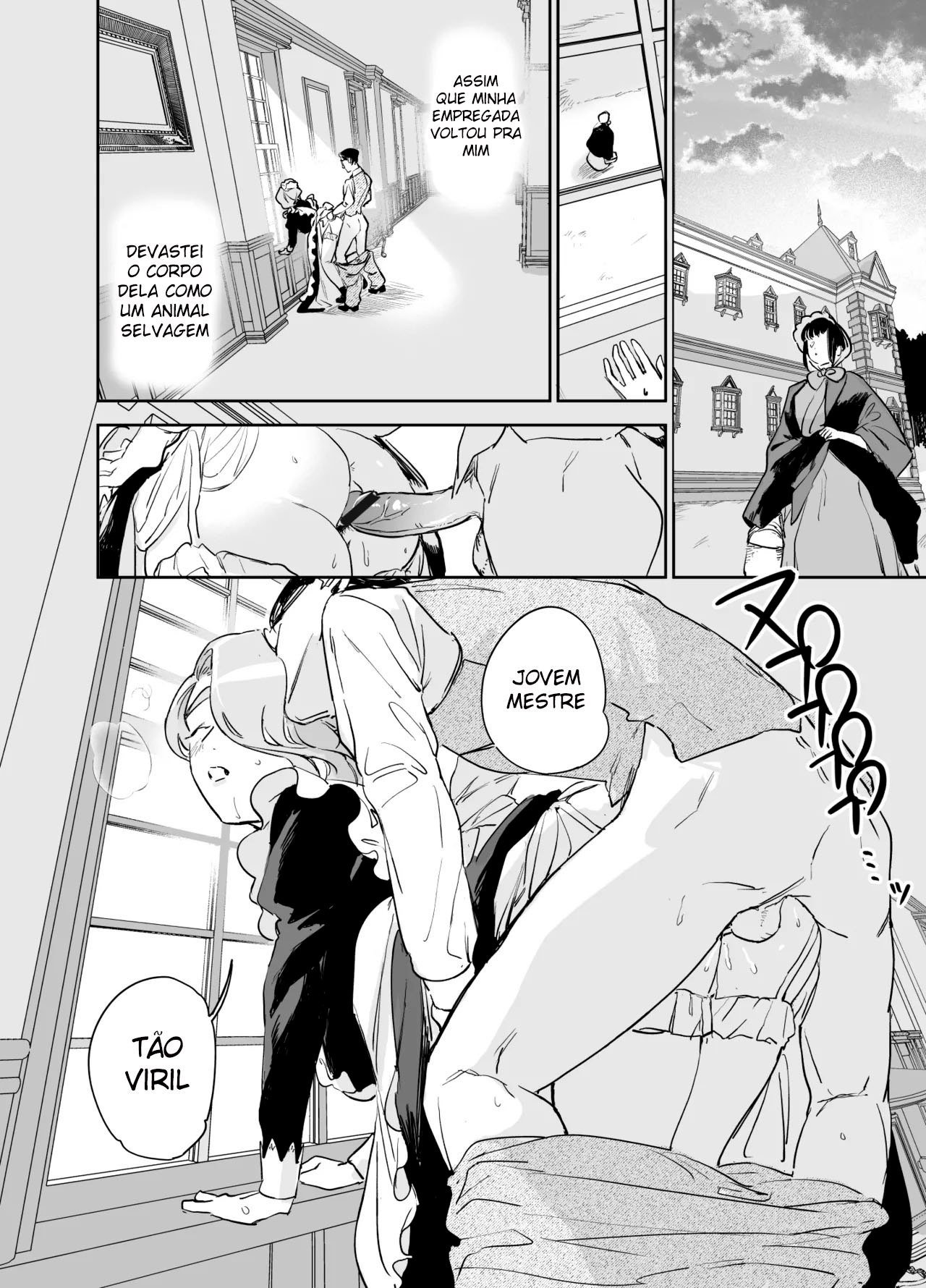 Ler A Primeira Vez Com Minha Empregada Isabella ~Se Deseja Meu Leite, Por Favor Me Engravide ~ Capitulo 1 Page 44