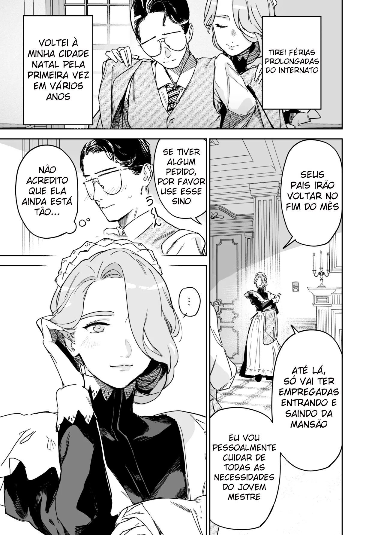 Ler A Primeira Vez Com Minha Empregada Isabella ~Se Deseja Meu Leite, Por Favor Me Engravide ~ Capitulo 1 Page 5