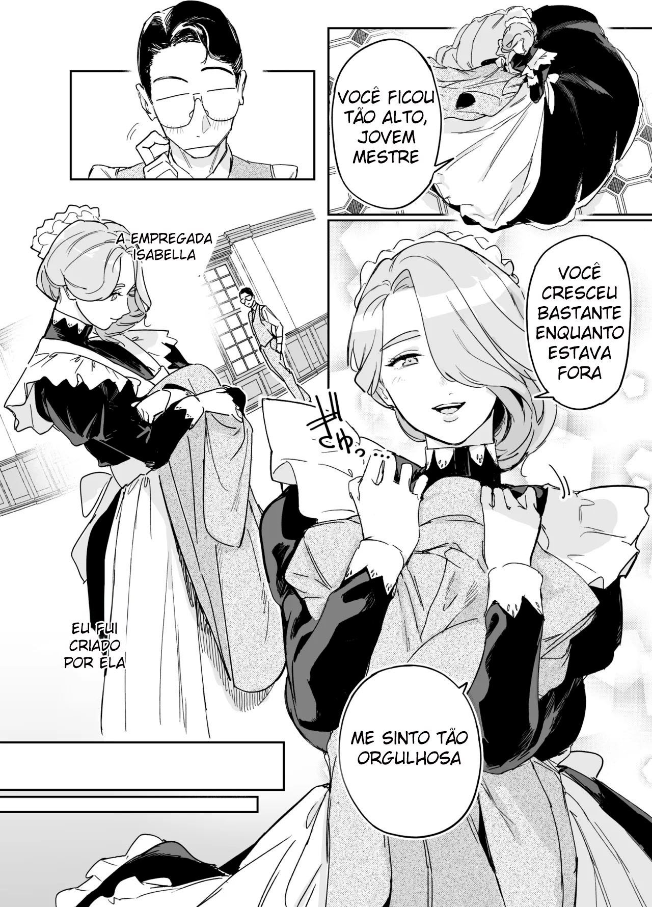 Ler A Primeira Vez Com Minha Empregada Isabella ~Se Deseja Meu Leite, Por Favor Me Engravide ~ Capitulo 1 Page 6