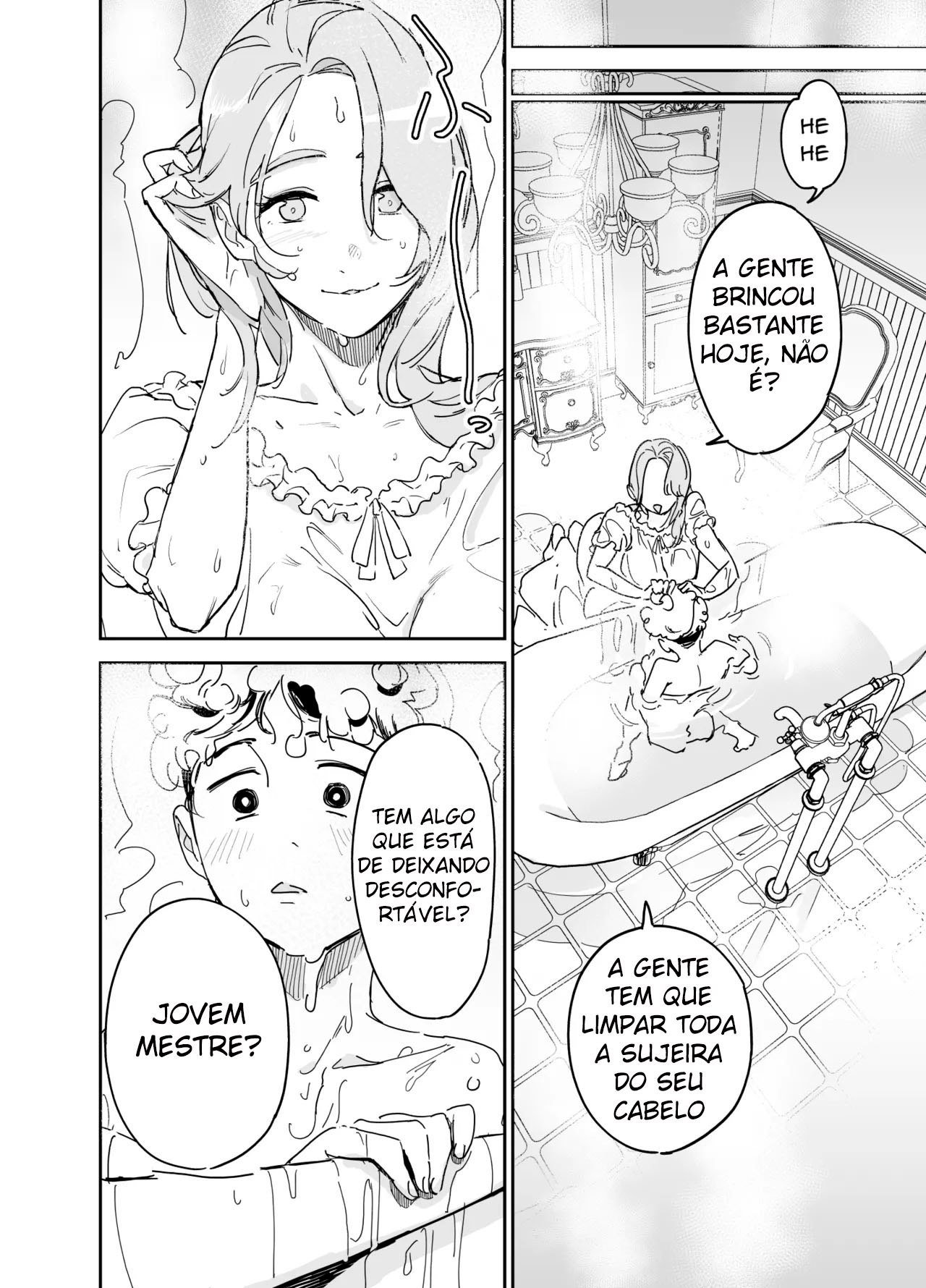 Ler A Primeira Vez Com Minha Empregada Isabella ~Se Deseja Meu Leite, Por Favor Me Engravide ~ Capitulo 1 Page 8