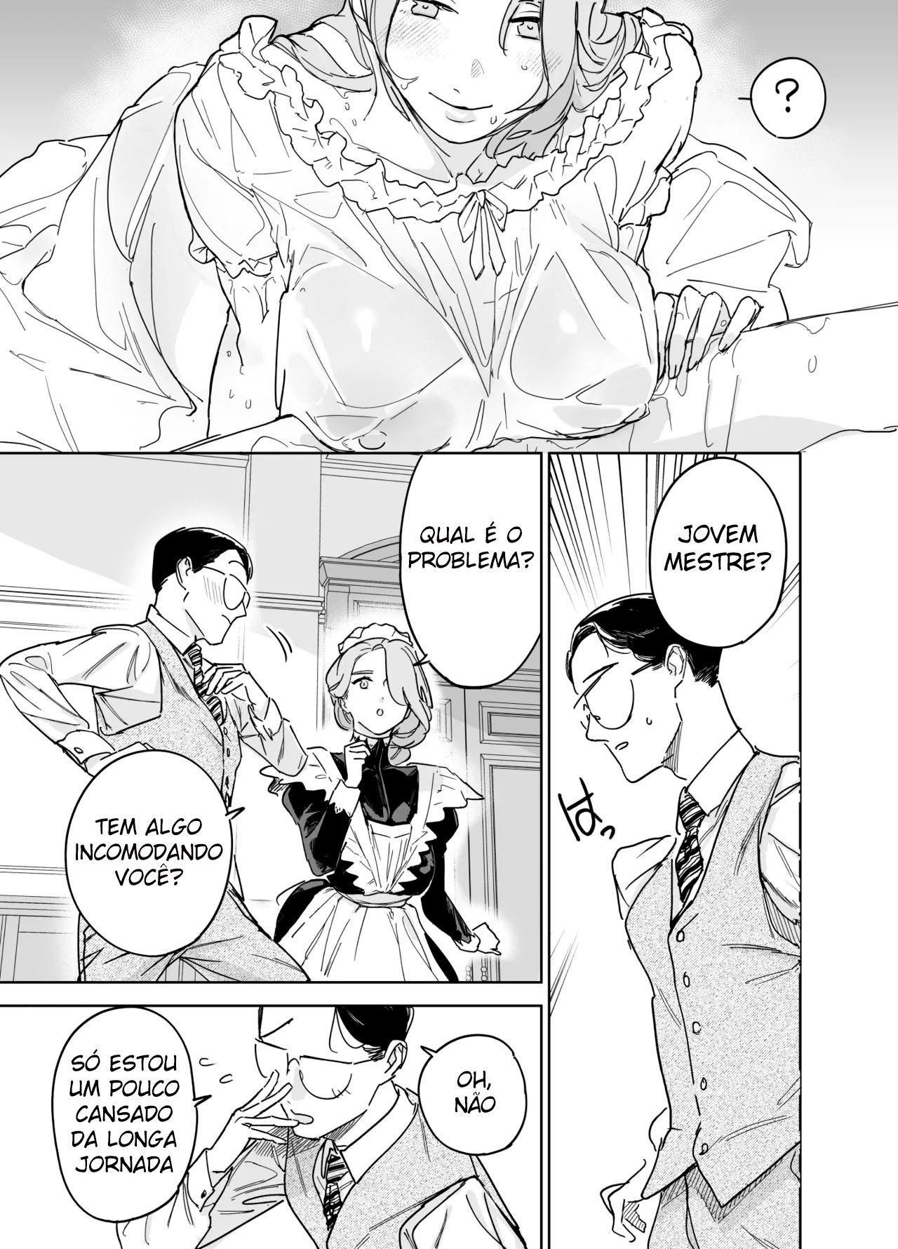 Ler A Primeira Vez Com Minha Empregada Isabella ~Se Deseja Meu Leite, Por Favor Me Engravide ~ Capitulo 1 Page 9