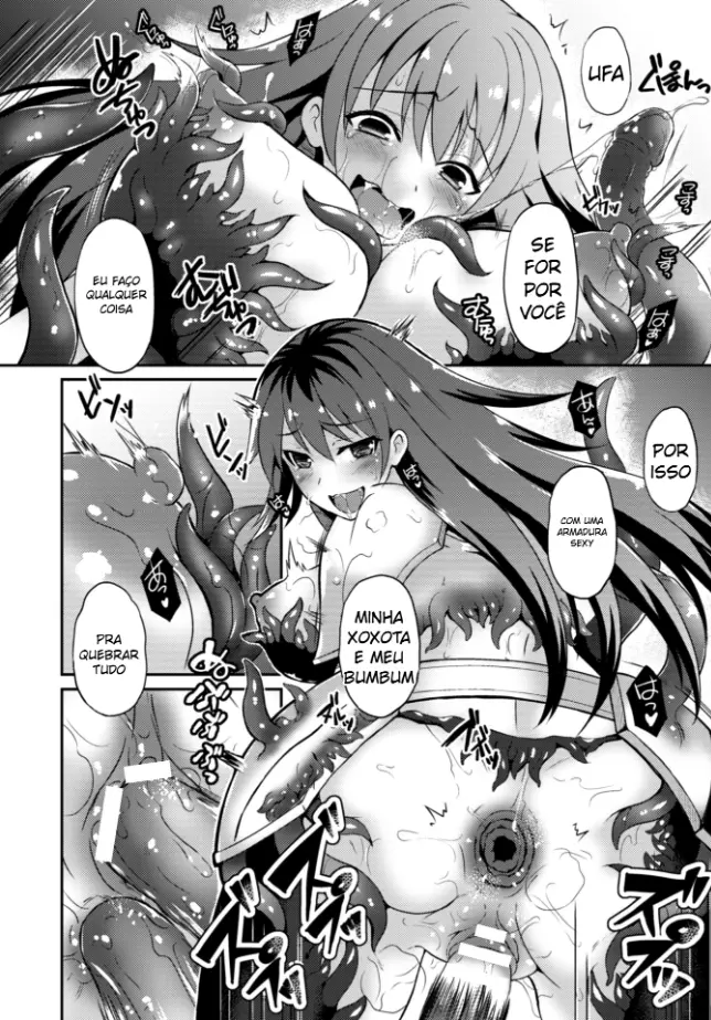 Ler 2D Comic Magazine Shokushu Yoroi ni Zenshin Capitulo 1 Page 18