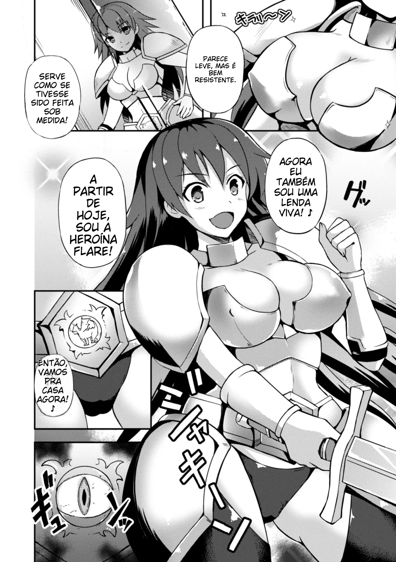 Ler 2D Comic Magazine Shokushu Yoroi ni Zenshin Capitulo 1 Page 2