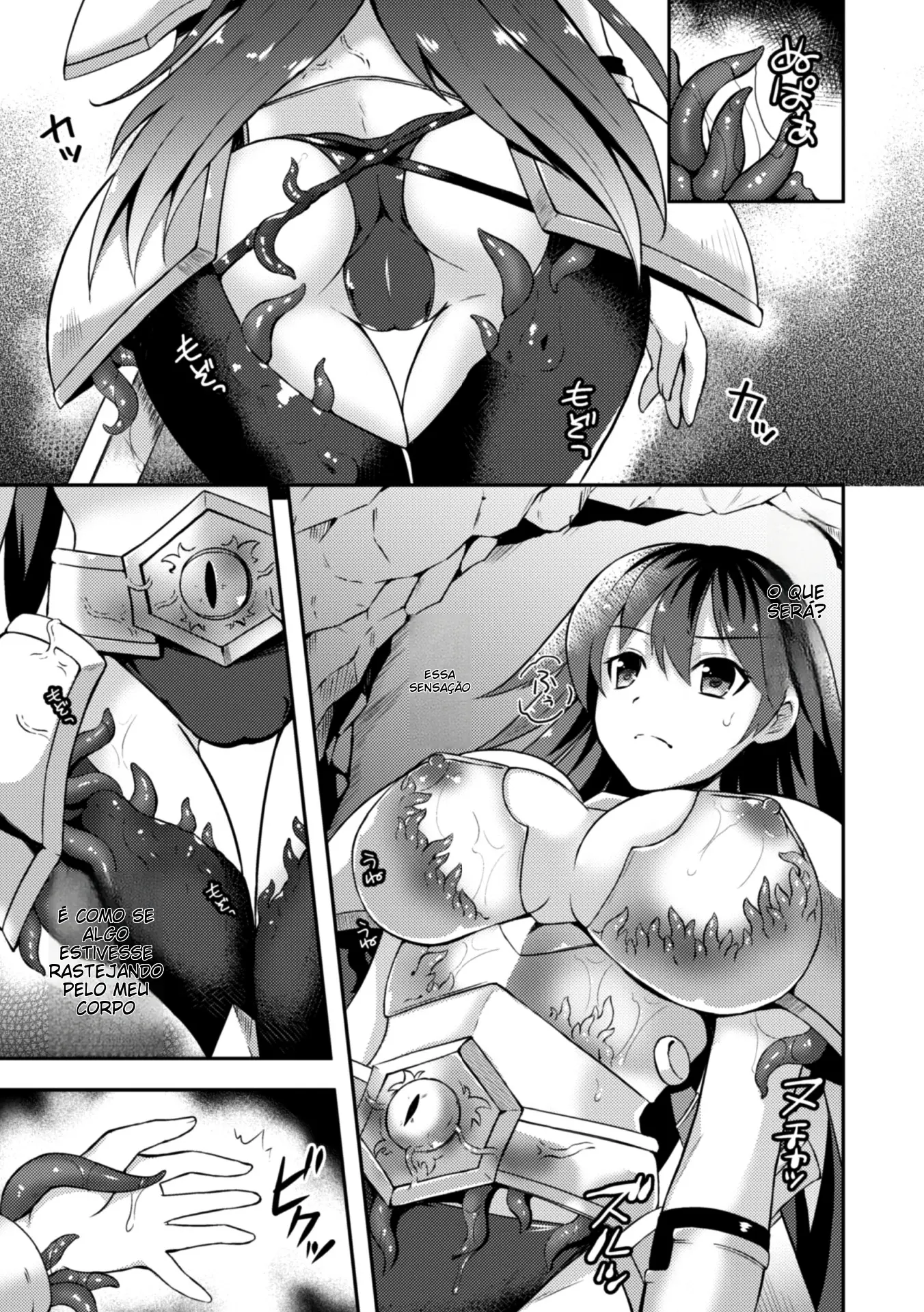 Ler 2D Comic Magazine Shokushu Yoroi ni Zenshin Capitulo 1 Page 3