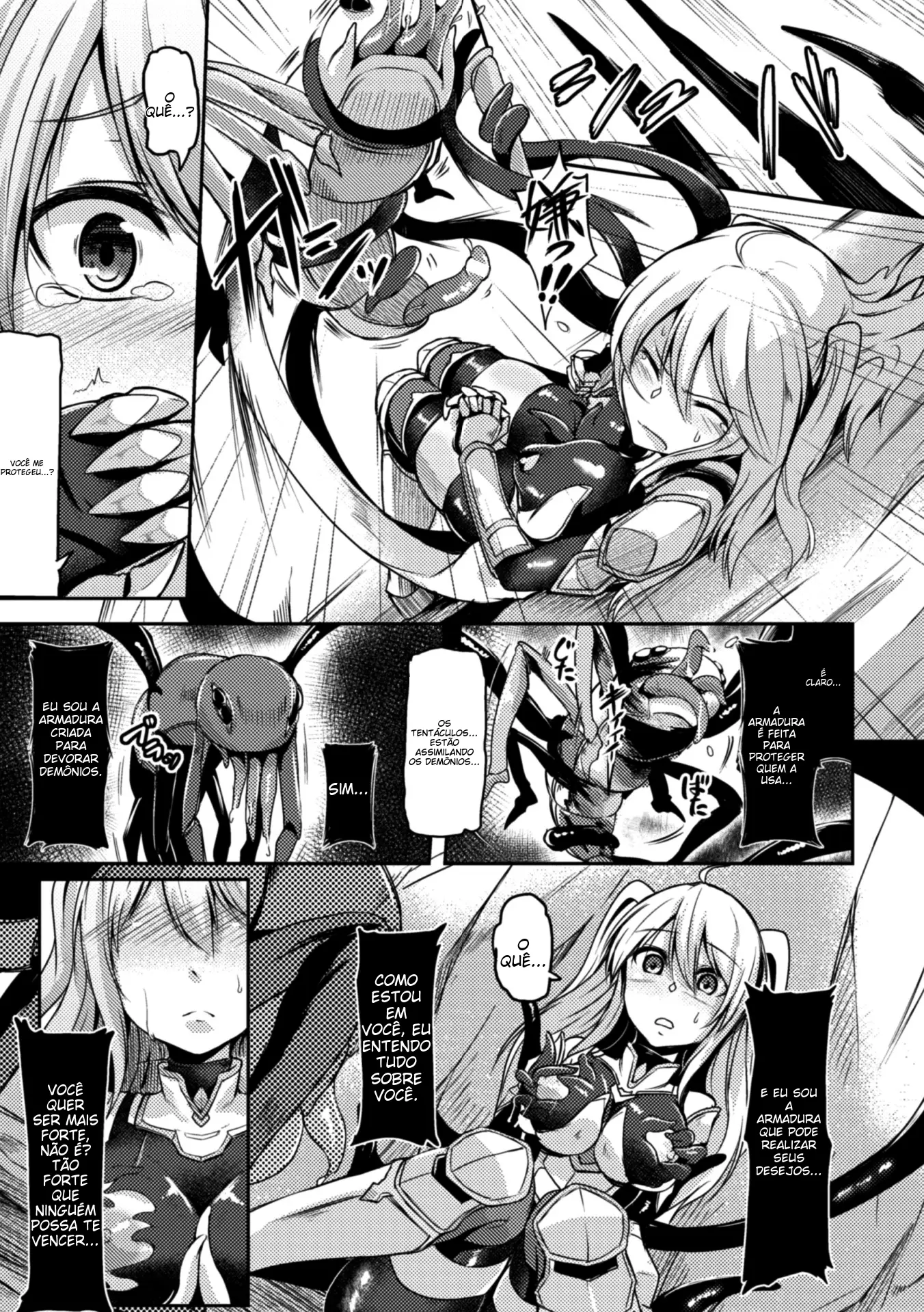 Ler 2D Comic Magazine Shokushu Yoroi ni Zenshin Capitulo 2 Page 11
