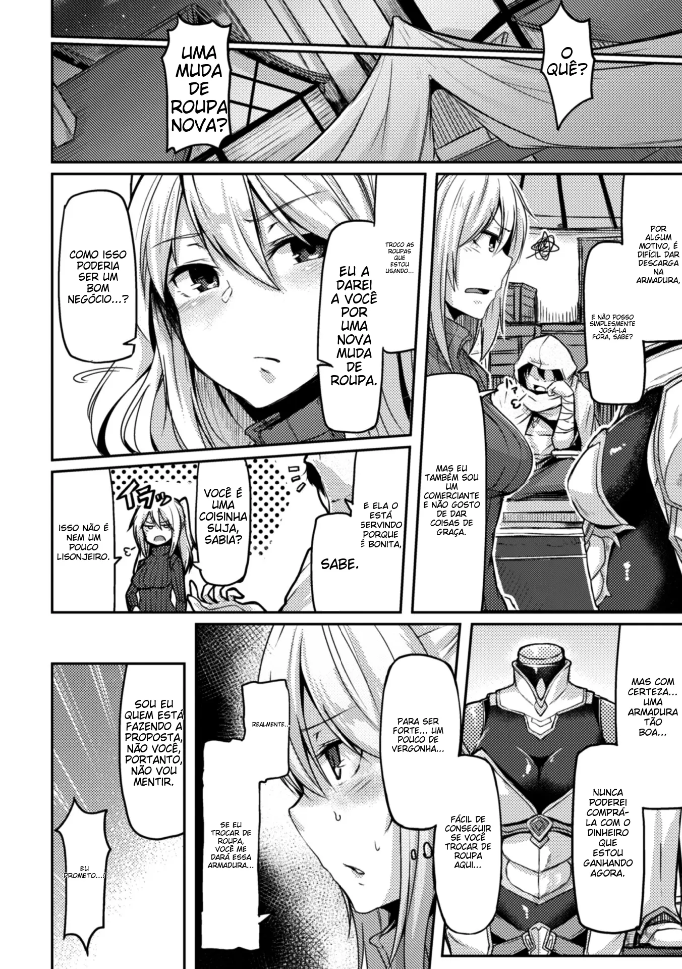 Ler 2D Comic Magazine Shokushu Yoroi ni Zenshin Capitulo 2 Page 2