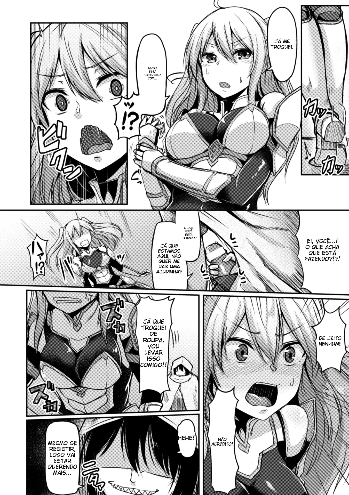 Ler 2D Comic Magazine Shokushu Yoroi ni Zenshin Capitulo 2 Page 4