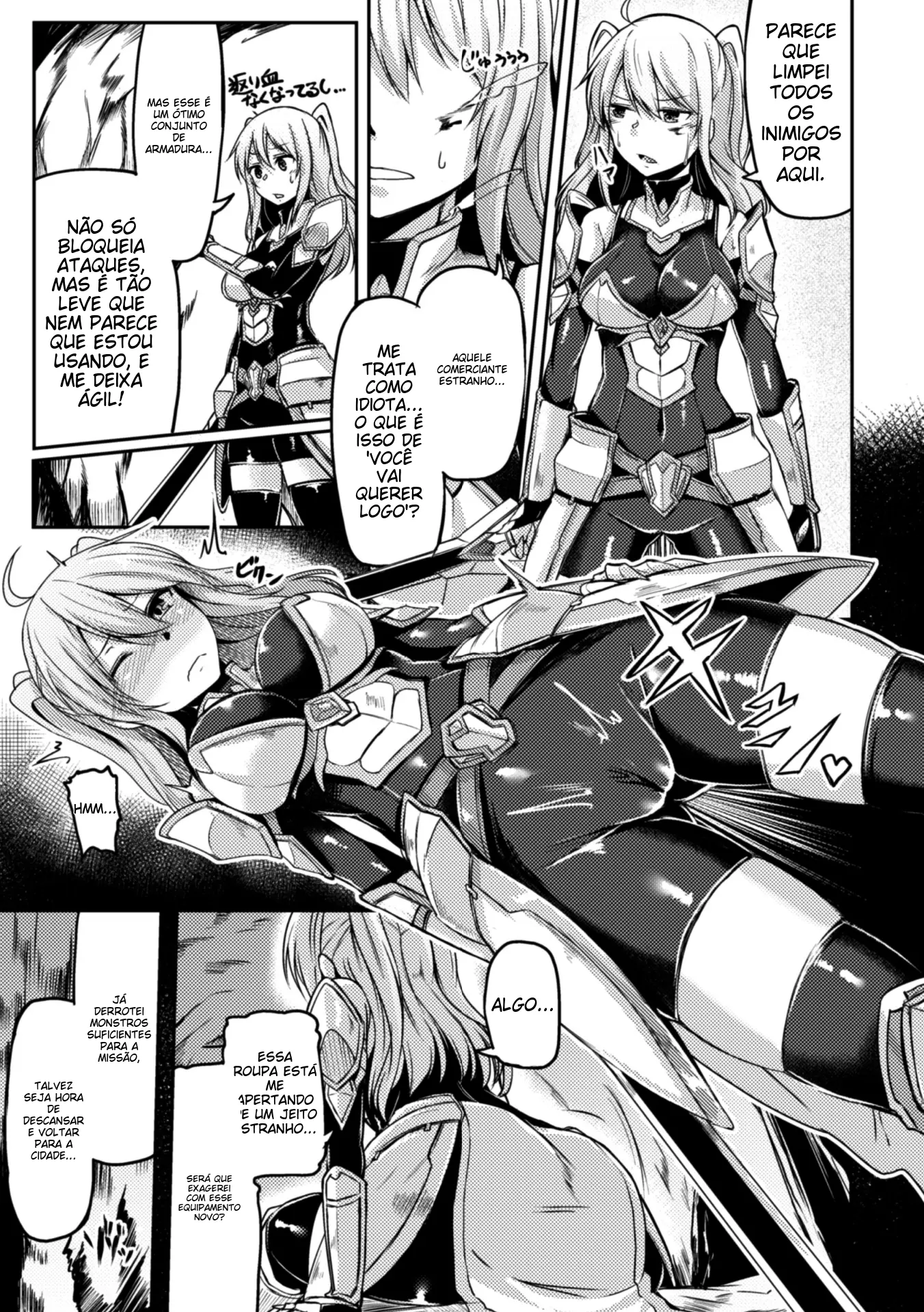 Ler 2D Comic Magazine Shokushu Yoroi ni Zenshin Capitulo 2 Page 5