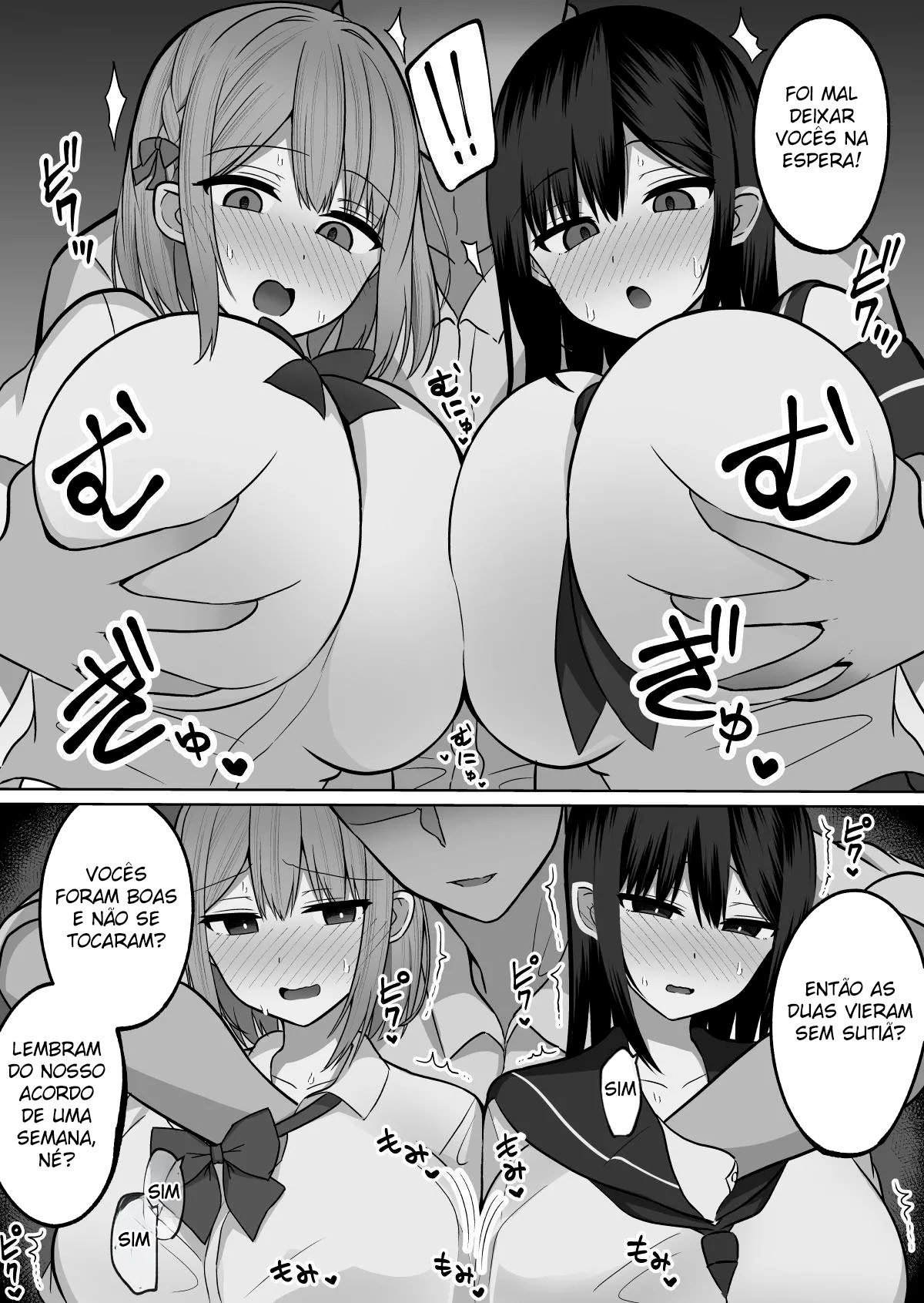 Ler Como Disciplinar Onaholes Peitudas ~ Treinamento de Resistência Orgásmico Com As Irmãs Peitudas ~ Capitulo 1 Page 5