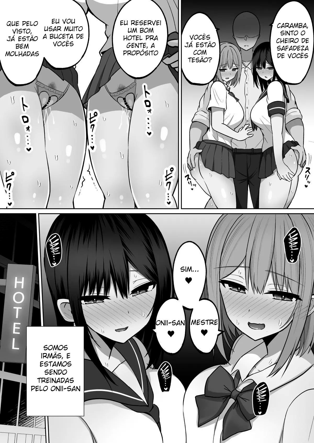 Ler Como Disciplinar Onaholes Peitudas ~ Treinamento de Resistência Orgásmico Com As Irmãs Peitudas ~ Capitulo 1 Page 6