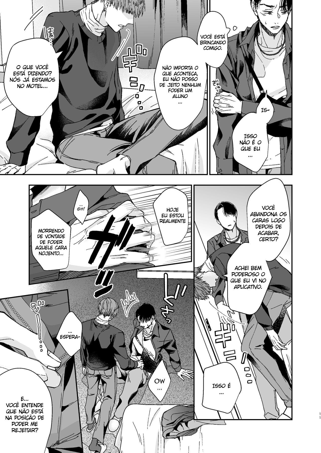 Ler De Jeito Nenhum um Professor Playboy Como Eu Poderia Ser Sexualmente Disciplinado e Corrompido Até Virar uma Vadia por um Aluno! Capitulo 1 Page 10