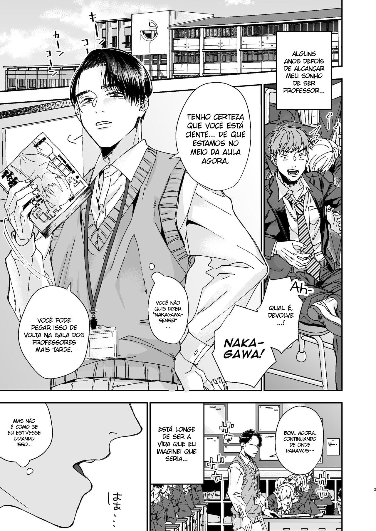 Ler De Jeito Nenhum um Professor Playboy Como Eu Poderia Ser Sexualmente Disciplinado e Corrompido Até Virar uma Vadia por um Aluno! Capitulo 1 Page 2