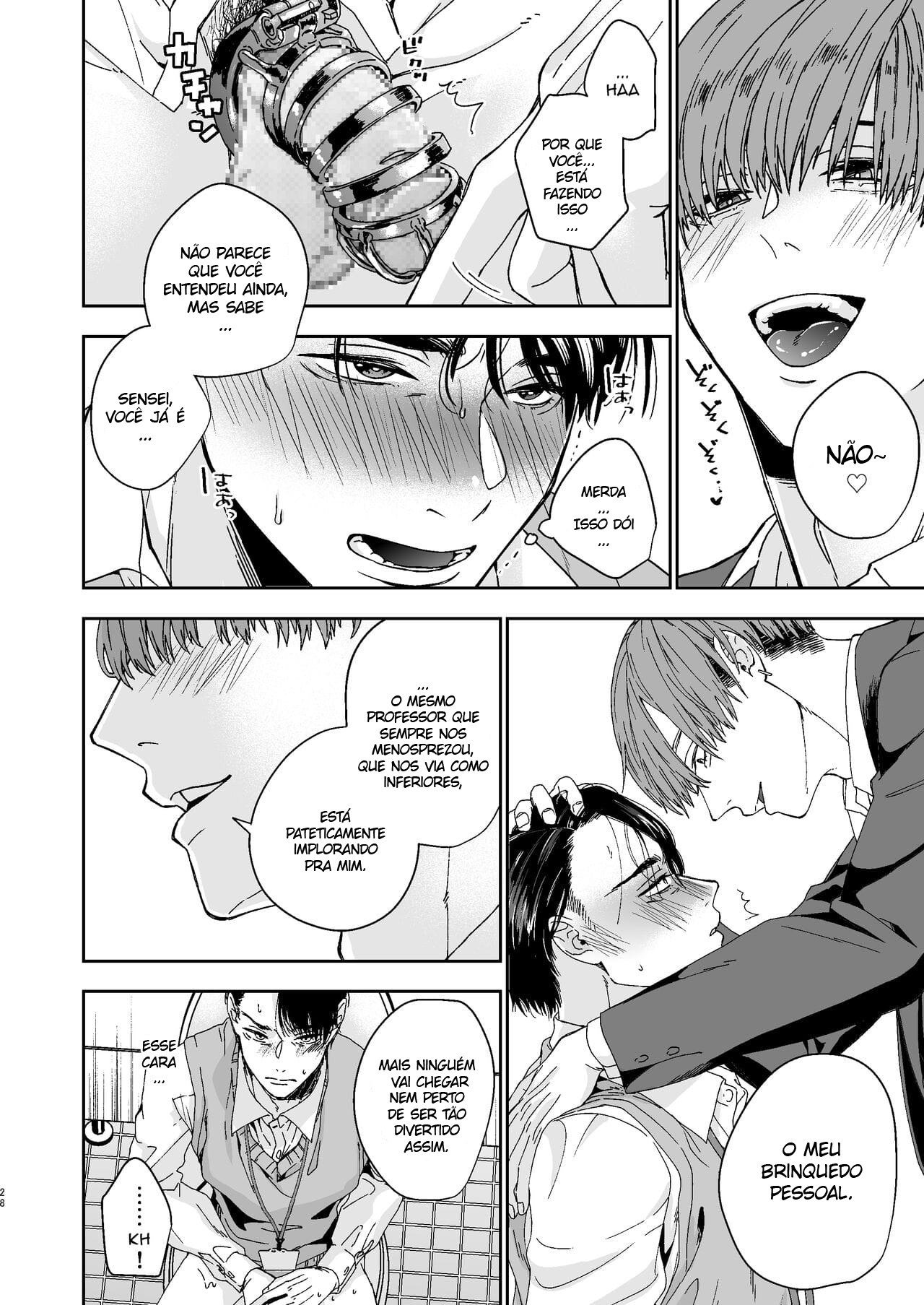 Ler De Jeito Nenhum um Professor Playboy Como Eu Poderia Ser Sexualmente Disciplinado e Corrompido Até Virar uma Vadia por um Aluno! Capitulo 1 Page 27