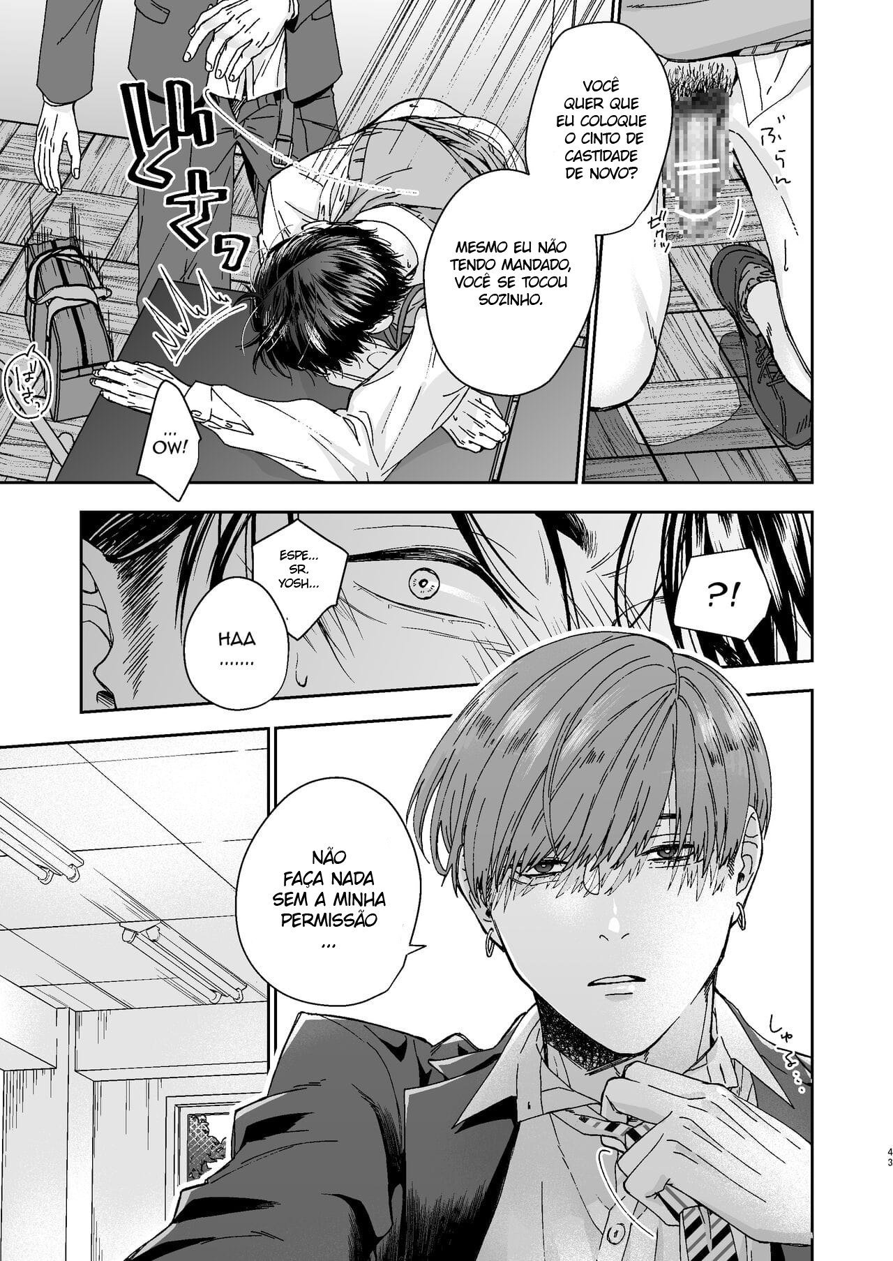 Ler De Jeito Nenhum um Professor Playboy Como Eu Poderia Ser Sexualmente Disciplinado e Corrompido Até Virar uma Vadia por um Aluno! Capitulo 1 Page 42