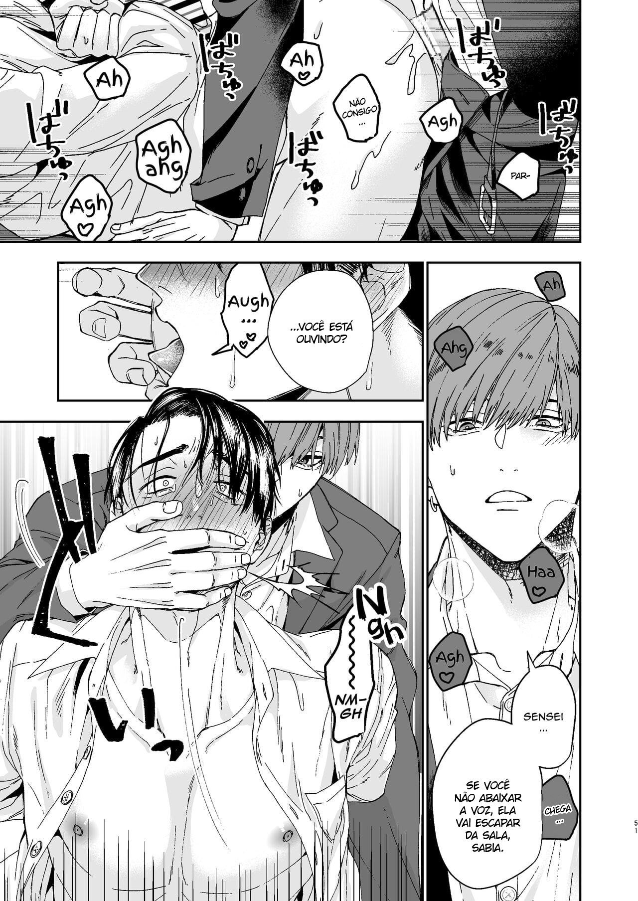 Ler De Jeito Nenhum um Professor Playboy Como Eu Poderia Ser Sexualmente Disciplinado e Corrompido Até Virar uma Vadia por um Aluno! Capitulo 1 Page 50
