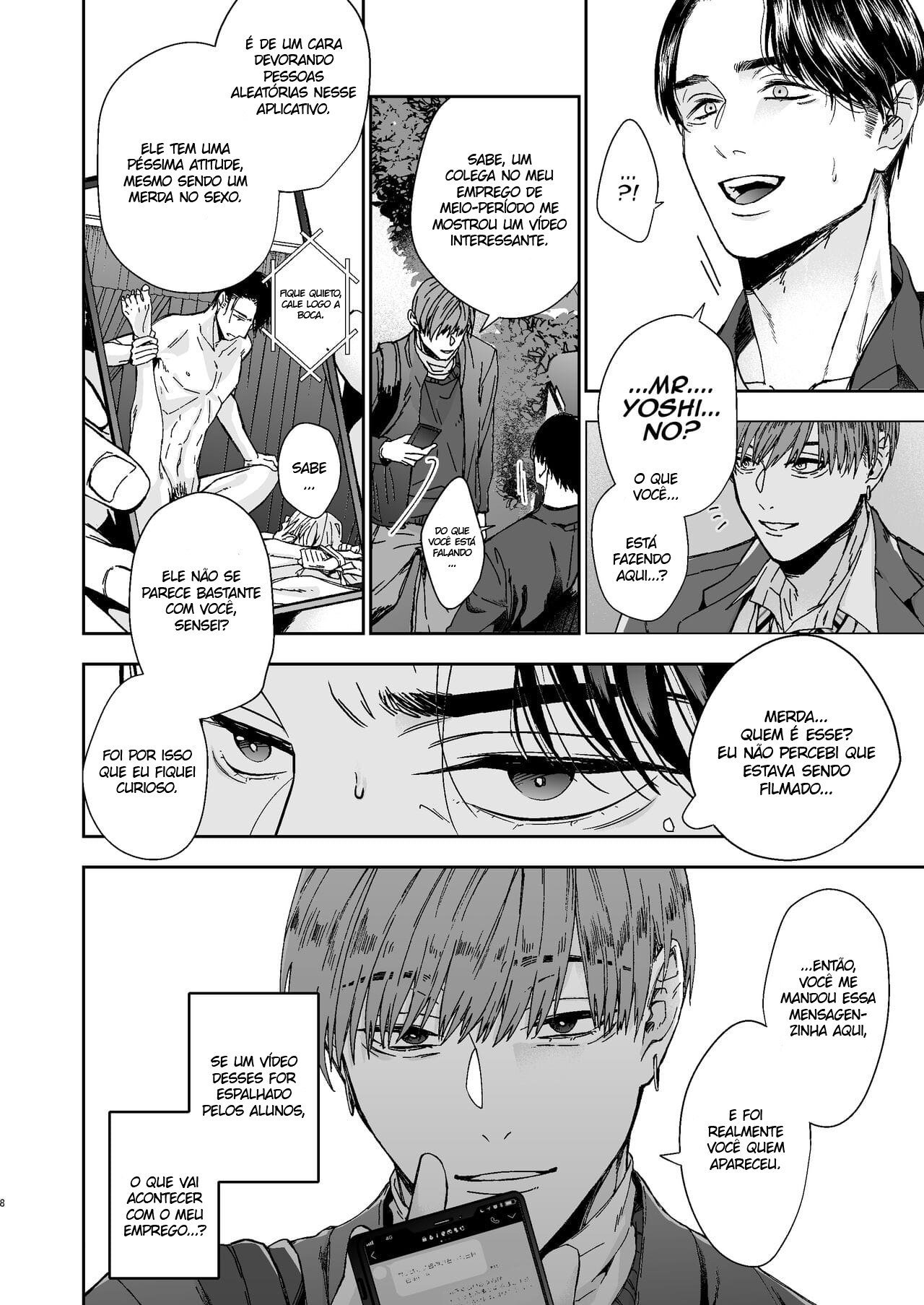 Ler De Jeito Nenhum um Professor Playboy Como Eu Poderia Ser Sexualmente Disciplinado e Corrompido Até Virar uma Vadia por um Aluno! Capitulo 1 Page 7