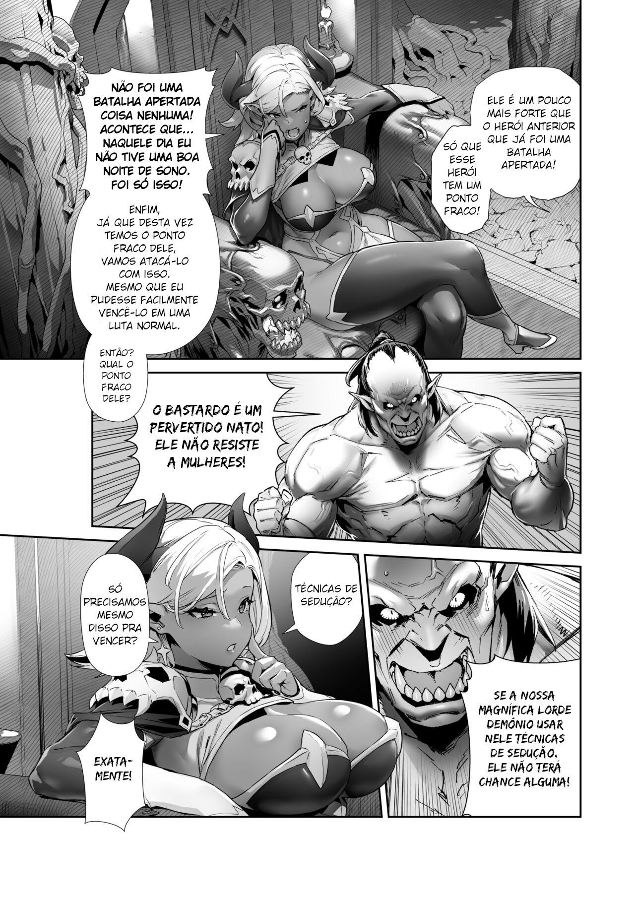 Ler A boss final lorde demônio acredita em qualquer coisa que eu disser Capitulo 1 Page 3