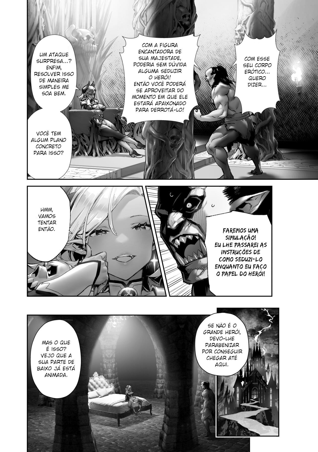 Ler A boss final lorde demônio acredita em qualquer coisa que eu disser Capitulo 1 Page 4