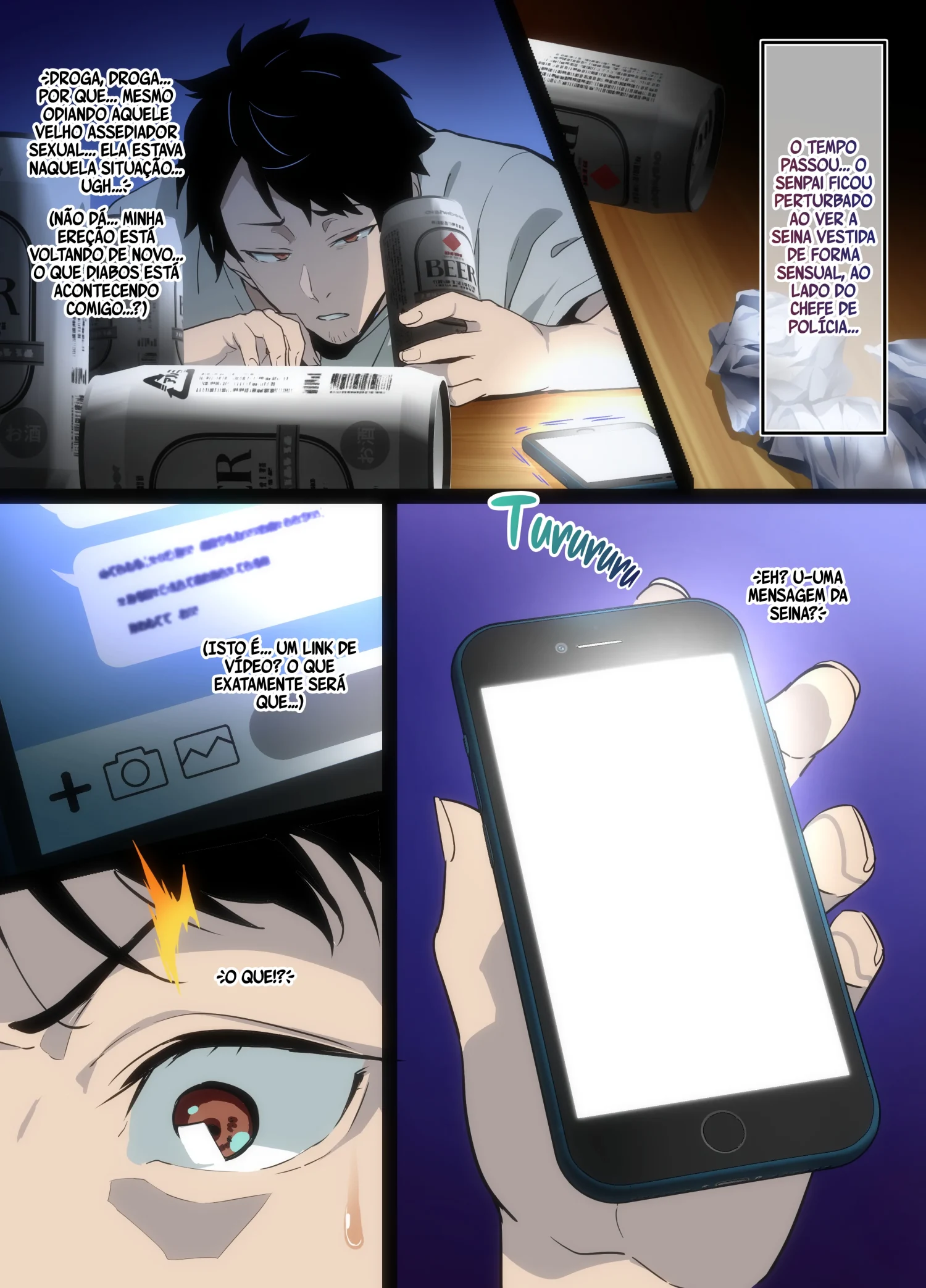 Ler Kouhai Otaku Poilice Zenpen Capitulo 1 Page 28