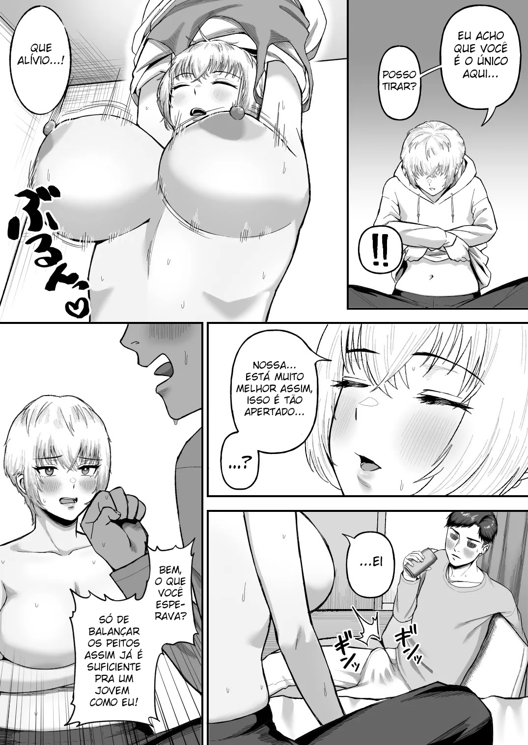 Ler Eu Descobri Que Meu Amigo Bonitão na Verdade Era uma Vadia Peituda! Capitulo 1 Page 13