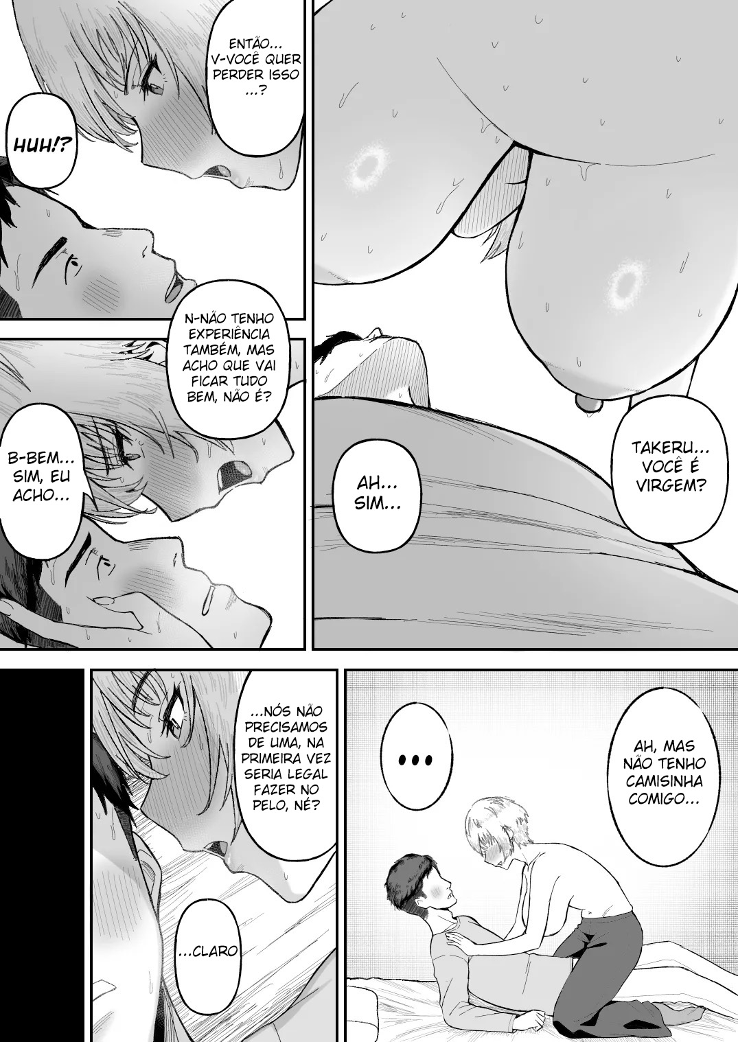 Ler Eu Descobri Que Meu Amigo Bonitão na Verdade Era uma Vadia Peituda! Capitulo 1 Page 15