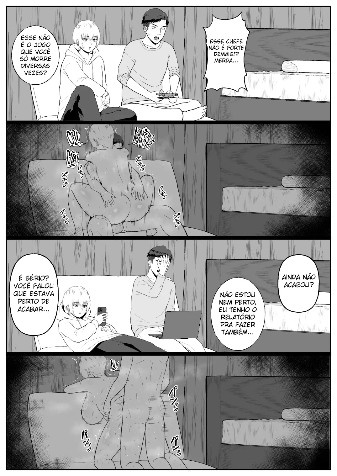 Ler Eu Descobri Que Meu Amigo Bonitão na Verdade Era uma Vadia Peituda! Capitulo 1 Page 24